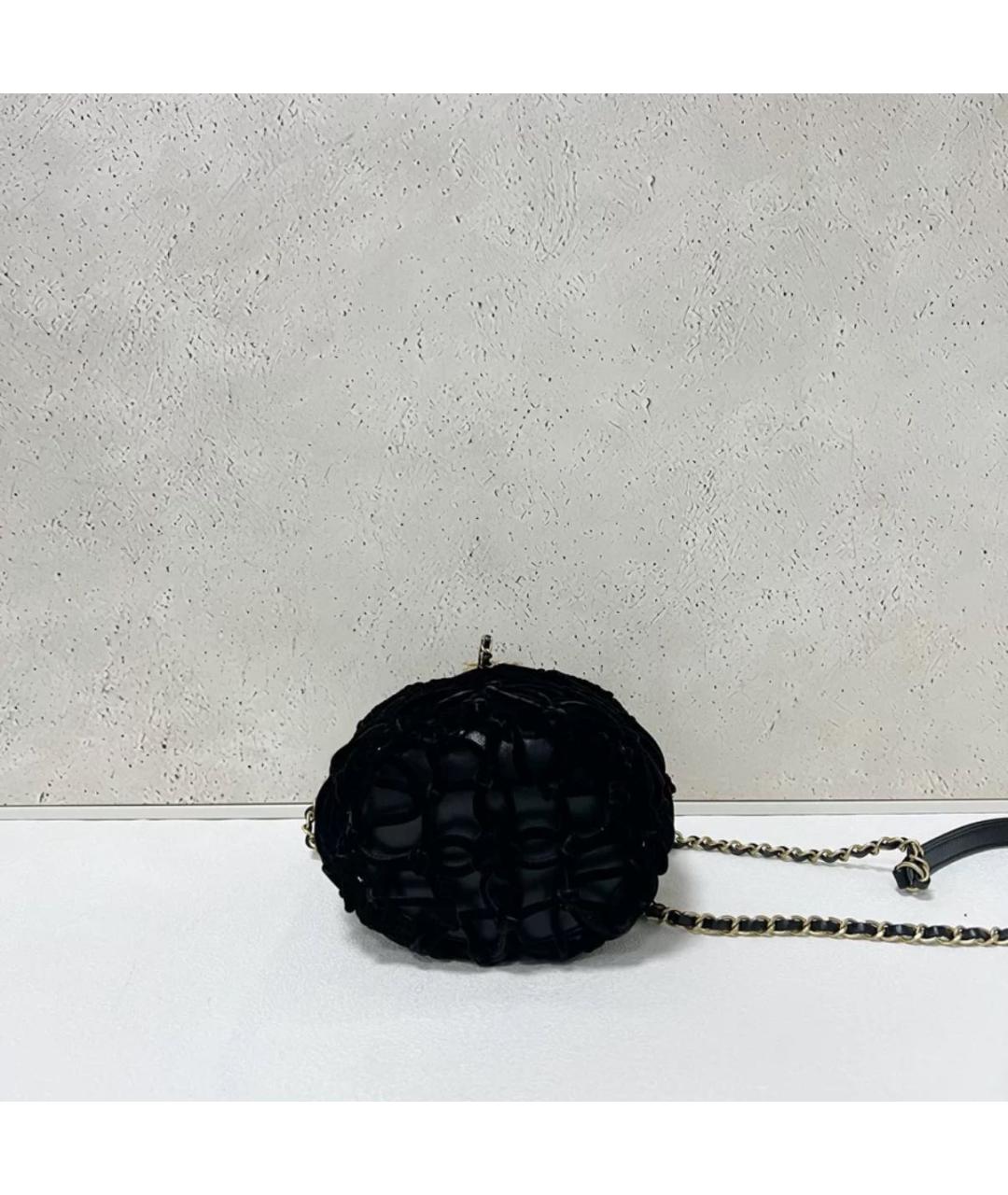 CHANEL Черная сумка через плечо, фото 5