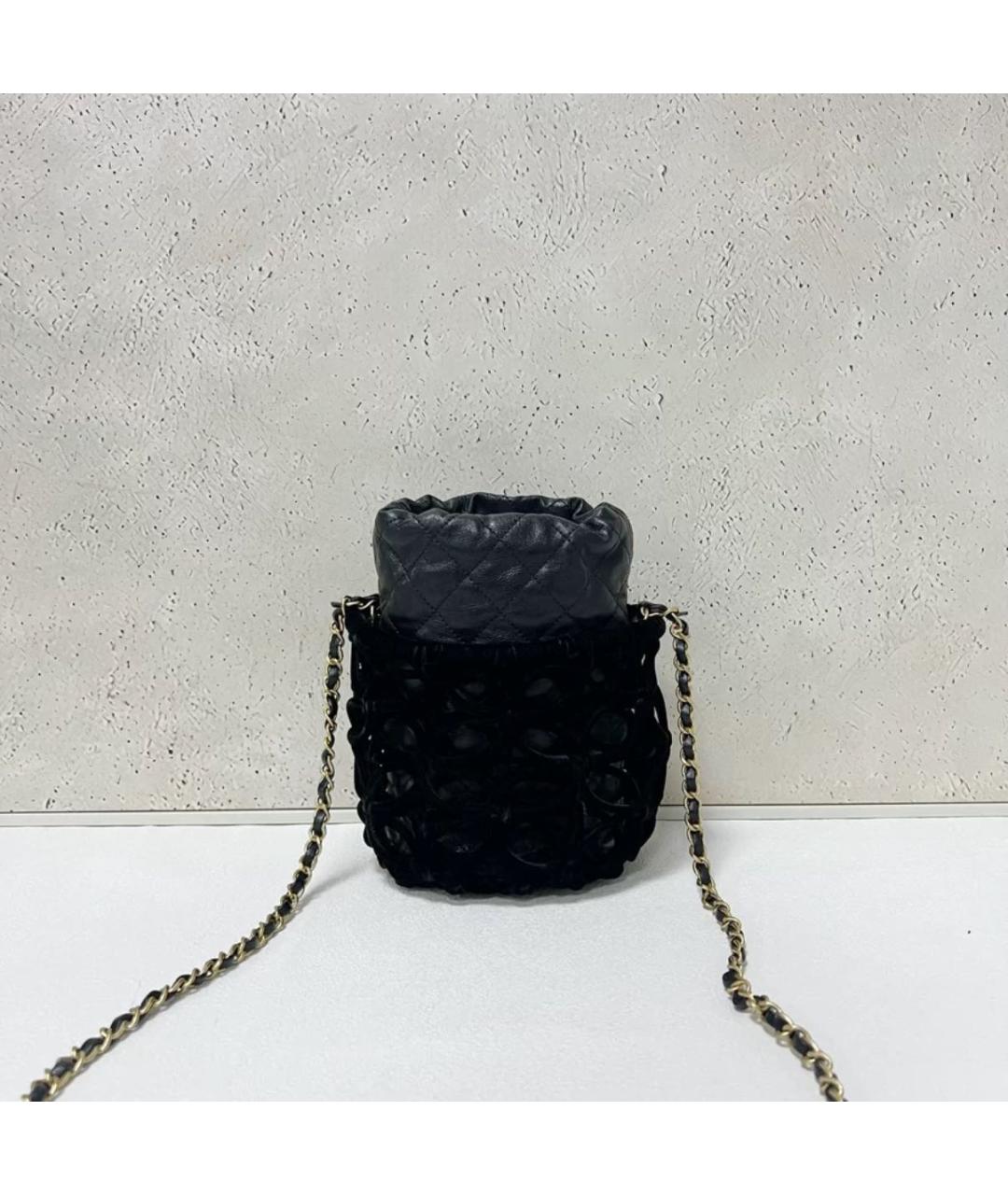 CHANEL Черная сумка через плечо, фото 2