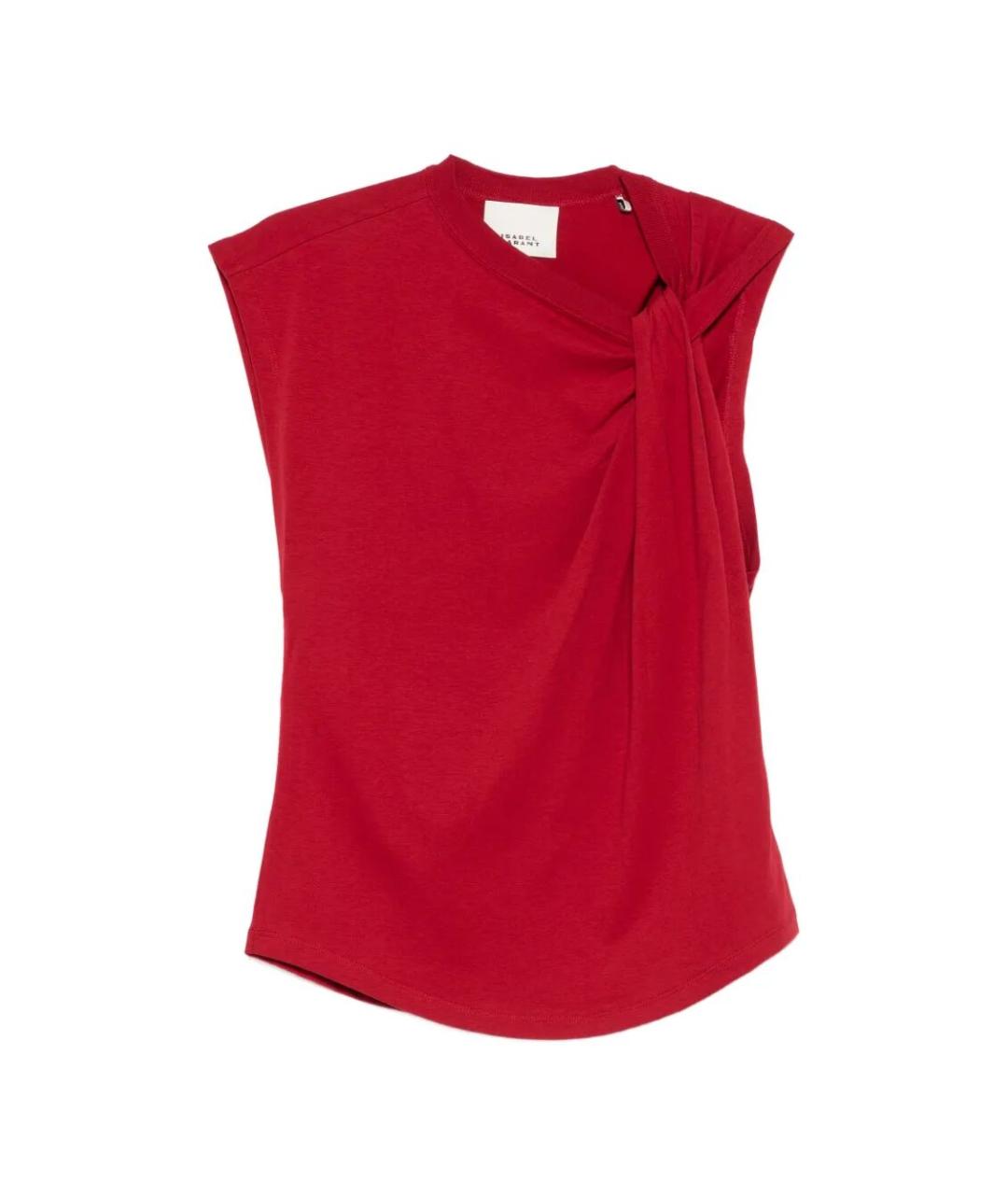 ISABEL MARANT Красная хлопковая блузы, фото 1