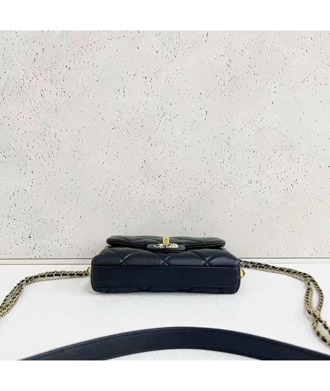 CHANEL Черная сумка через плечо, фото 5