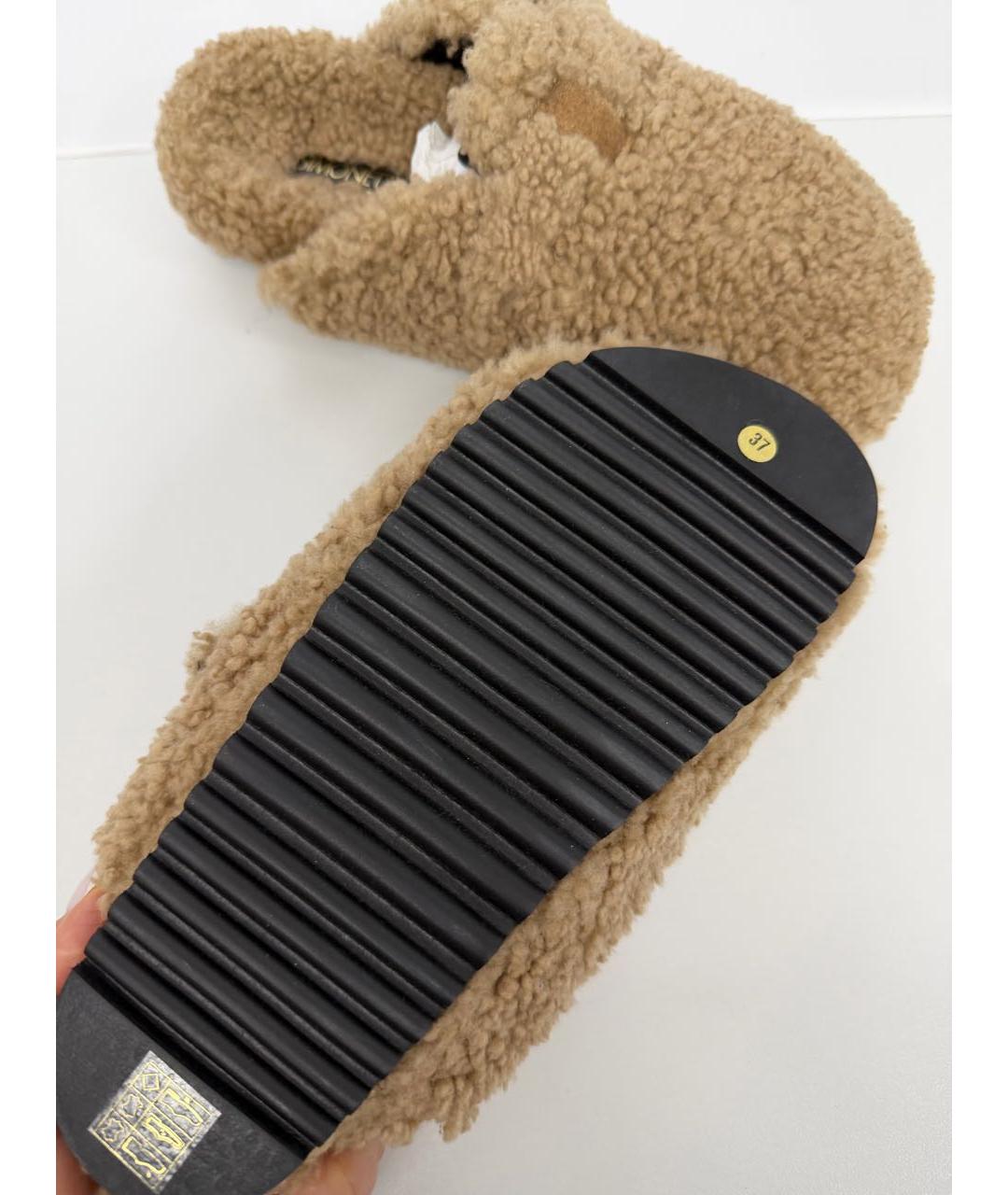 PESERICO Бежевые мюли, фото 4