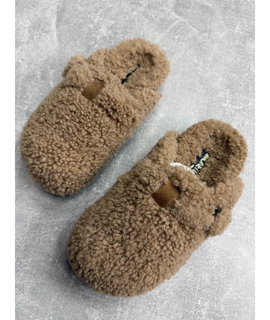 PESERICO Бежевые мюли, фото 5