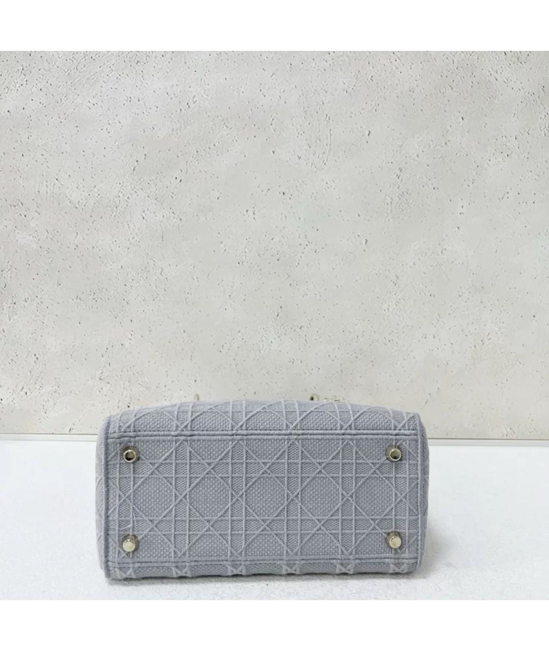 CHRISTIAN DIOR Серая сумка через плечо, фото 5
