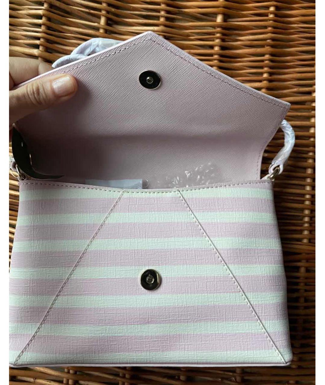 KATE SPADE Розовая сумка через плечо из искусственной кожи, фото 5