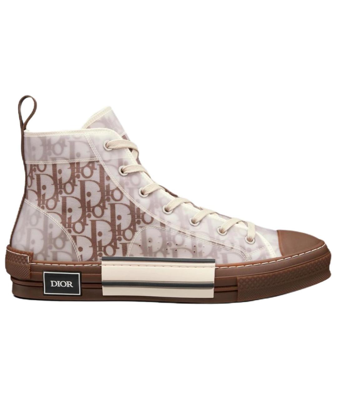 CHRISTIAN DIOR Коричневые низкие кроссовки / кеды, фото 6