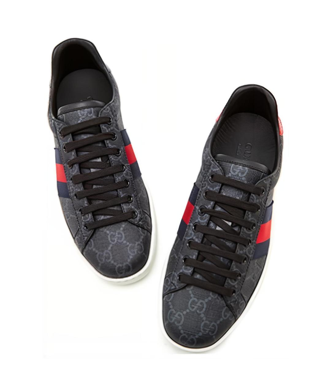 GUCCI Мульти низкие кроссовки / кеды, фото 3