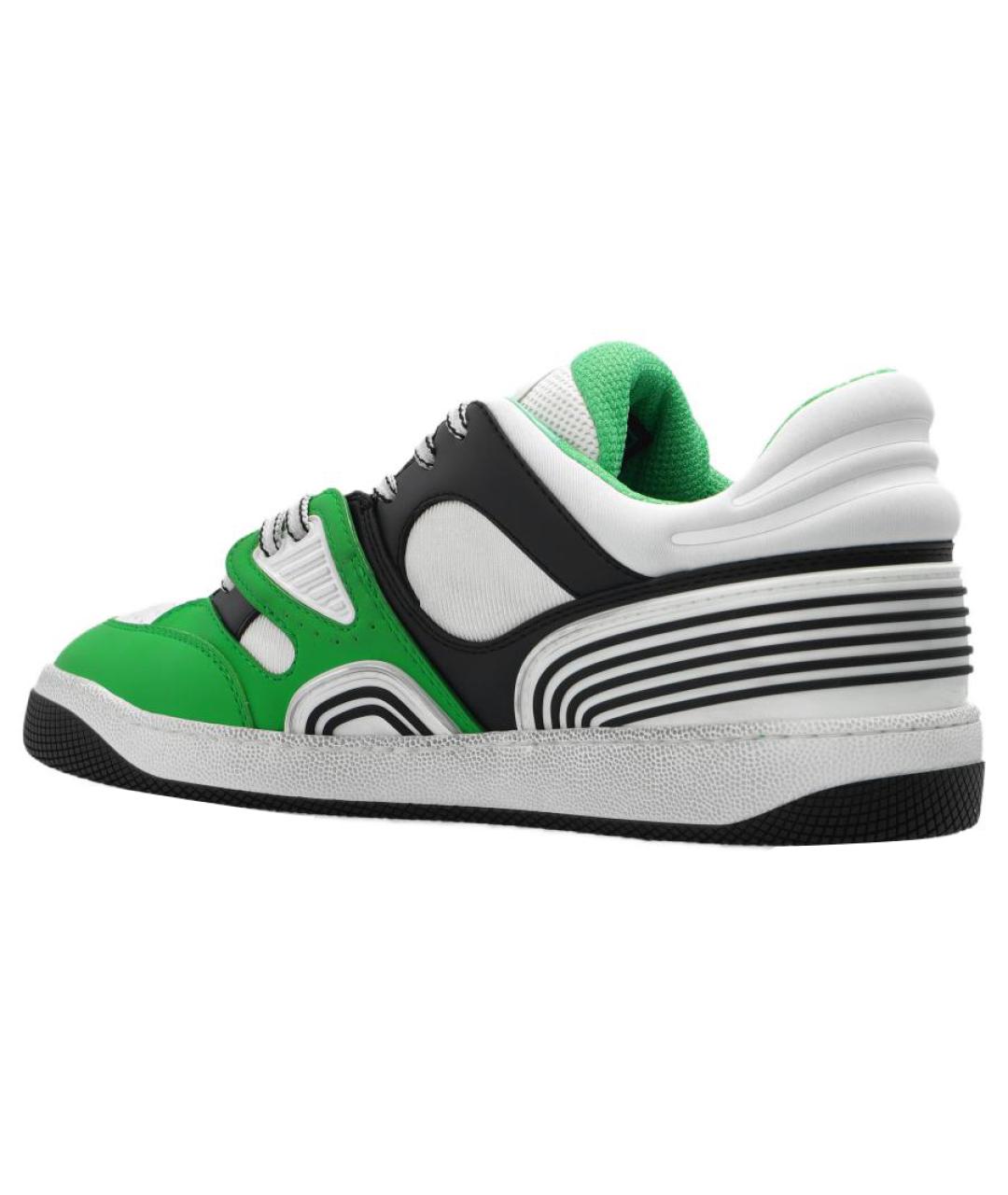 GUCCI Мульти кожаные кроссовки, фото 4