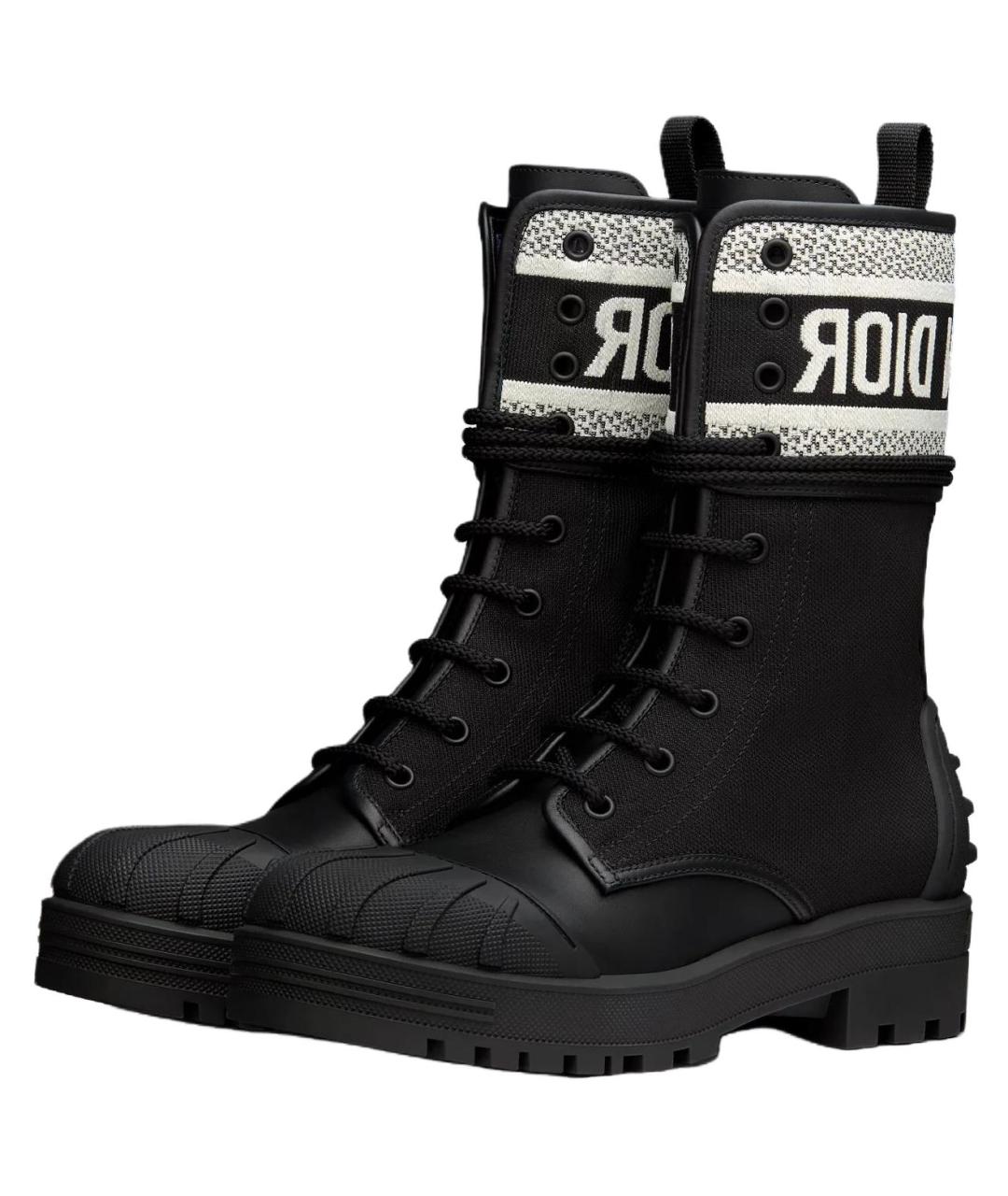CHRISTIAN DIOR Черные сапоги, фото 3