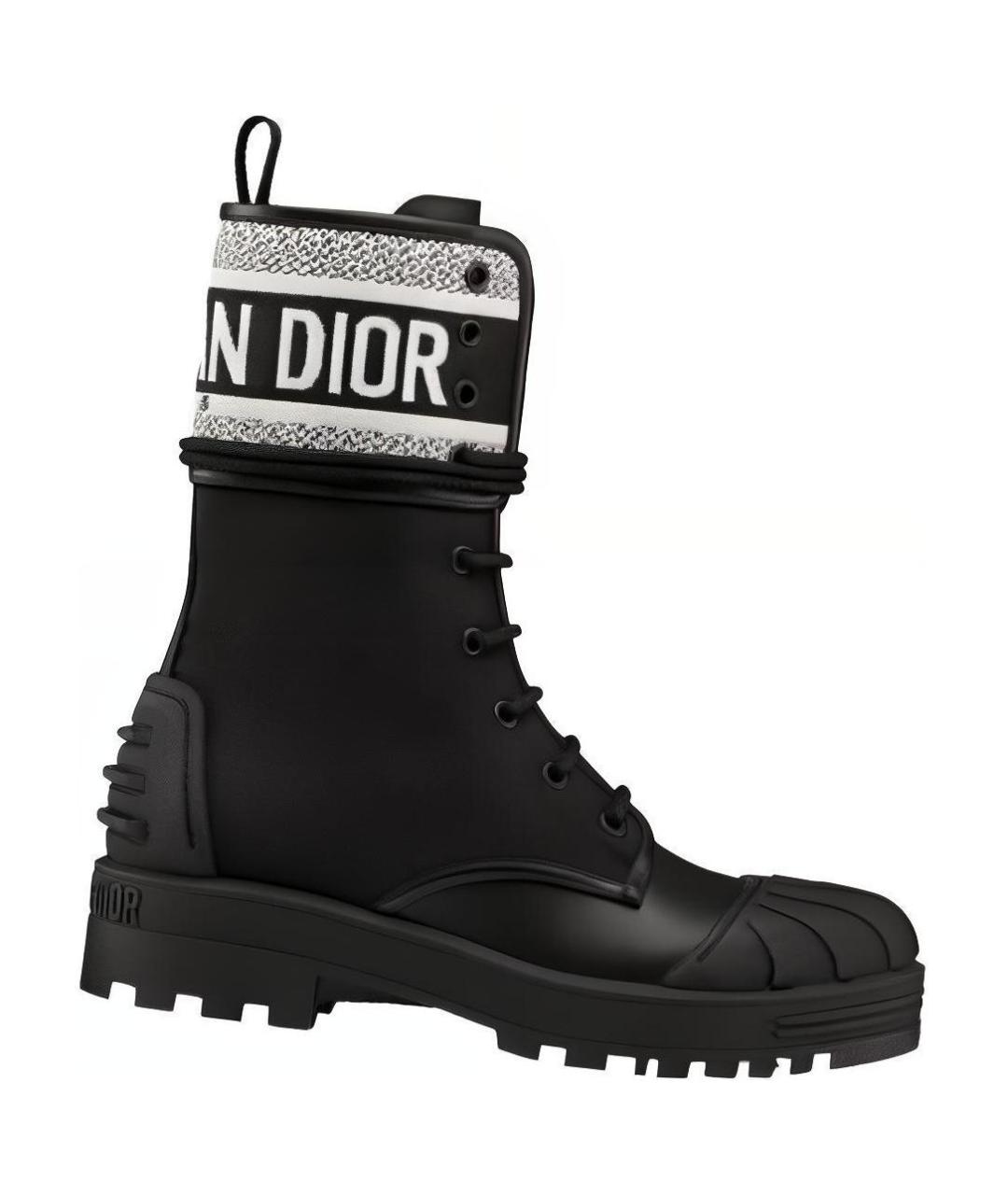 CHRISTIAN DIOR Черные сапоги, фото 2