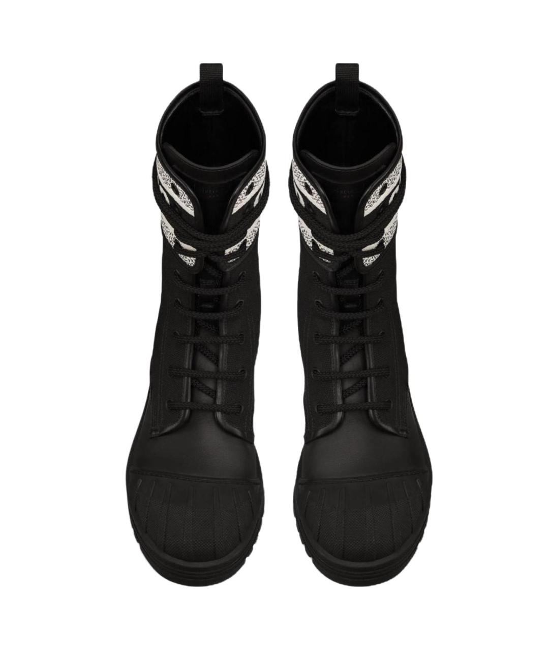 CHRISTIAN DIOR Черные сапоги, фото 5