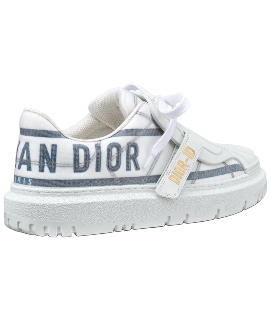 CHRISTIAN DIOR Мульти текстильные кеды, фото 4