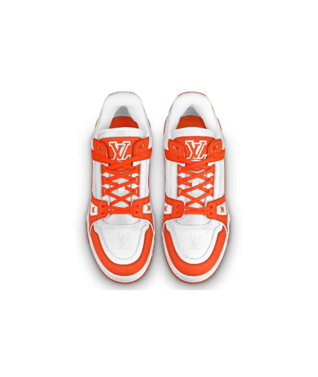 LOUIS VUITTON Мульти кожаные низкие кроссовки / кеды, фото 3