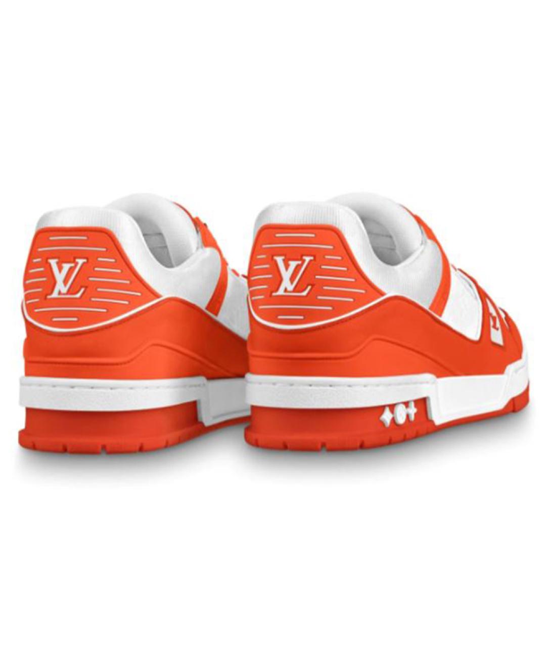 LOUIS VUITTON Мульти кожаные низкие кроссовки / кеды, фото 4