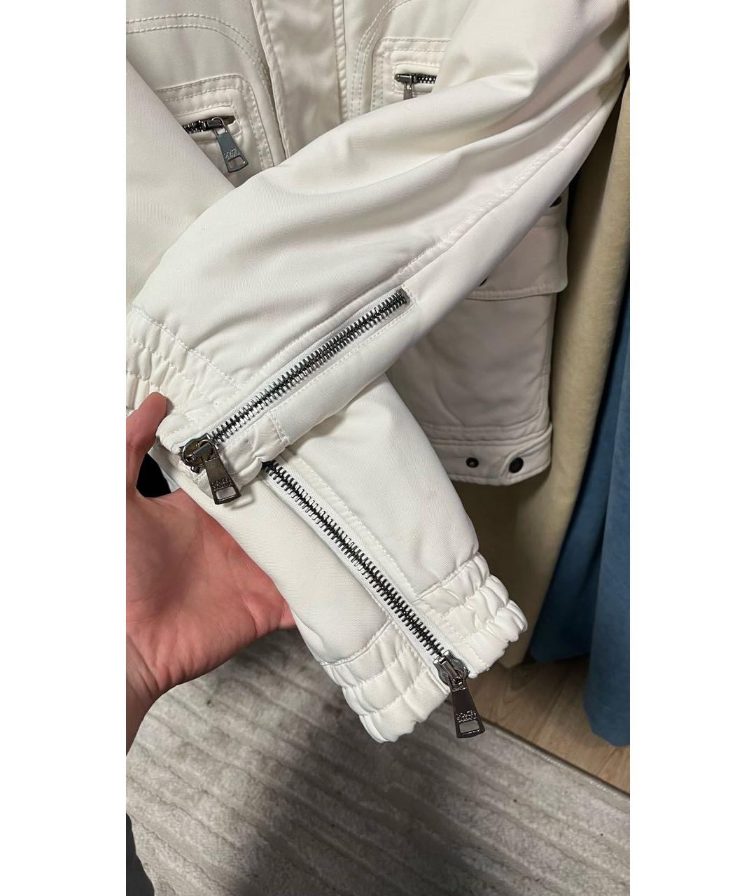 DOLCE&GABBANA Белая хлопковая куртка, фото 5