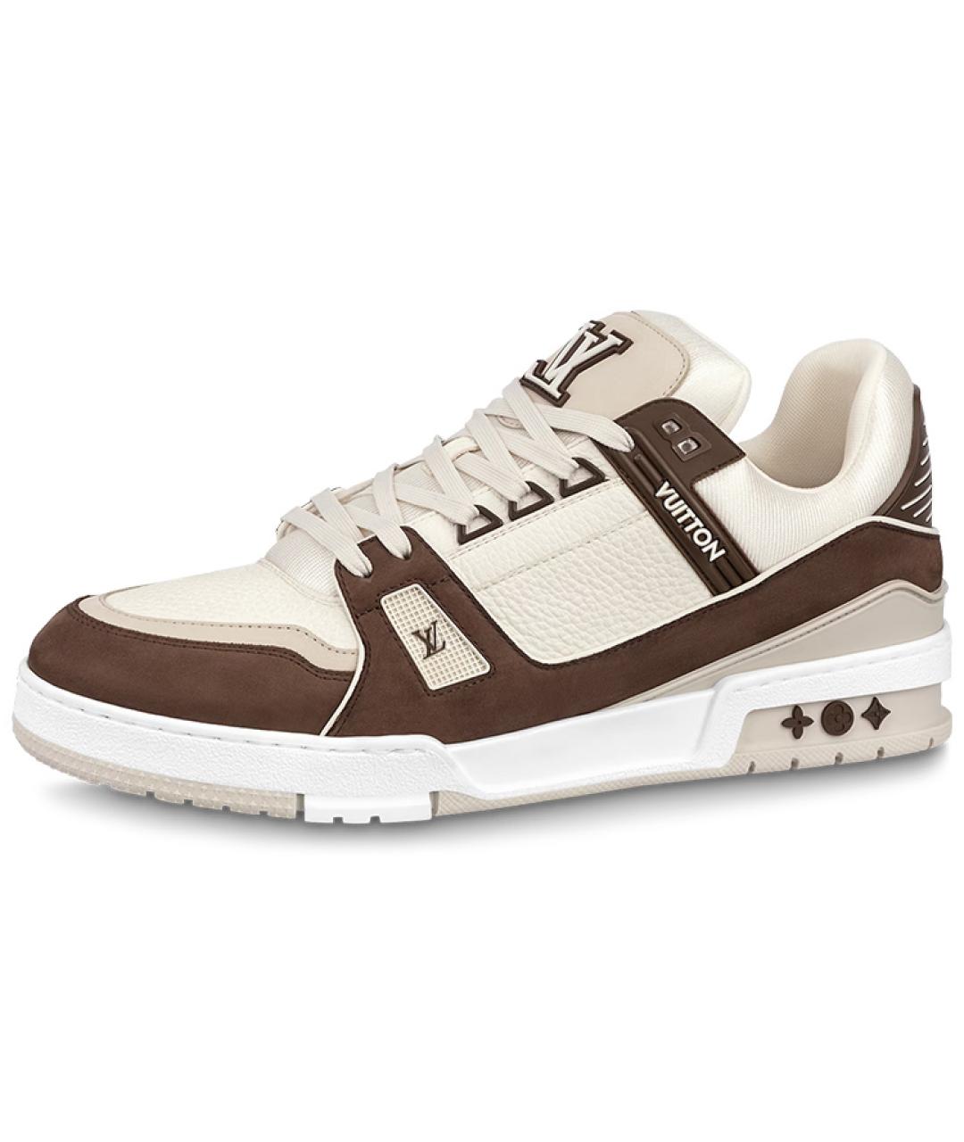 LOUIS VUITTON Мульти кожаные кеды, фото 2