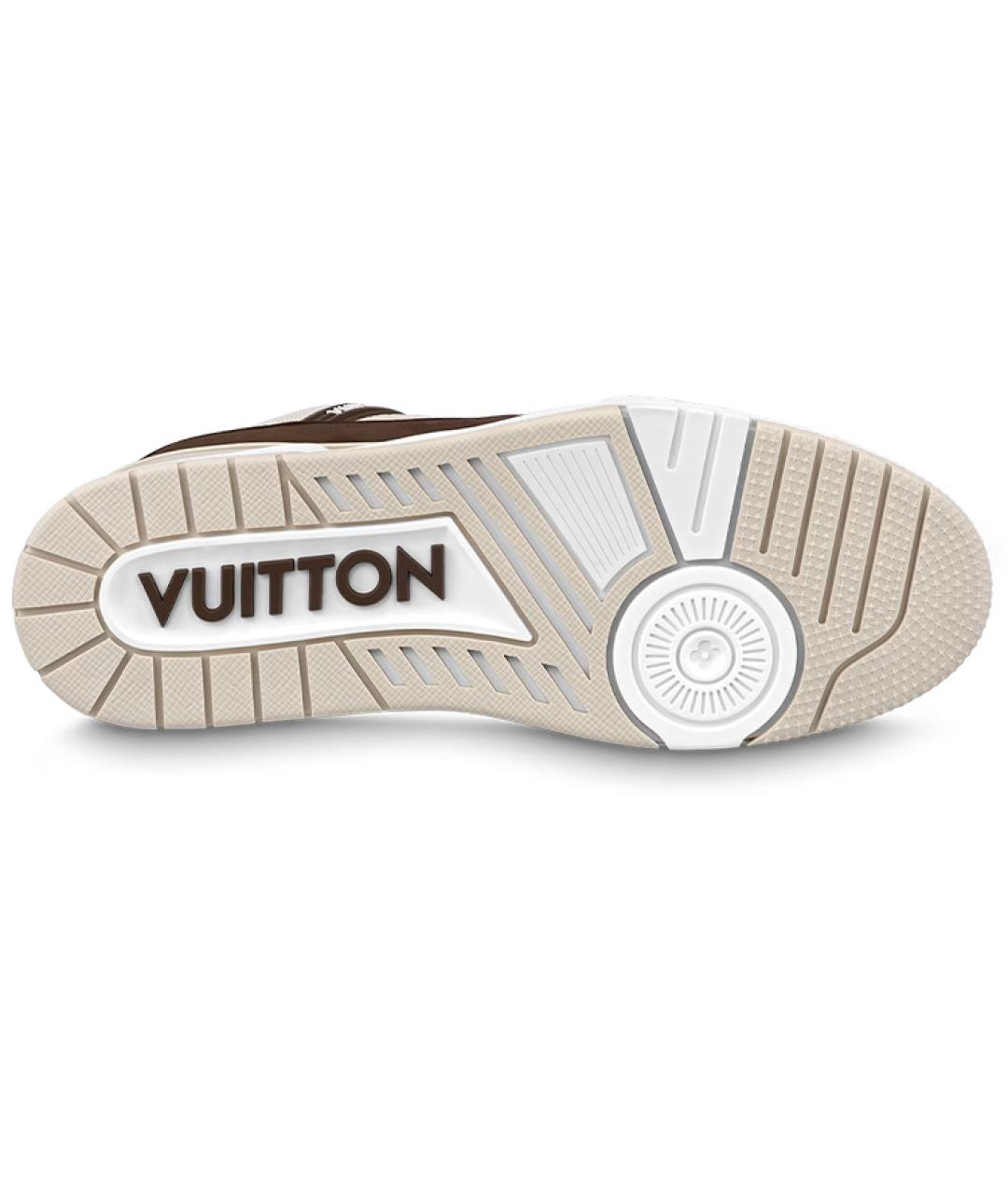 LOUIS VUITTON Мульти кожаные кеды, фото 5