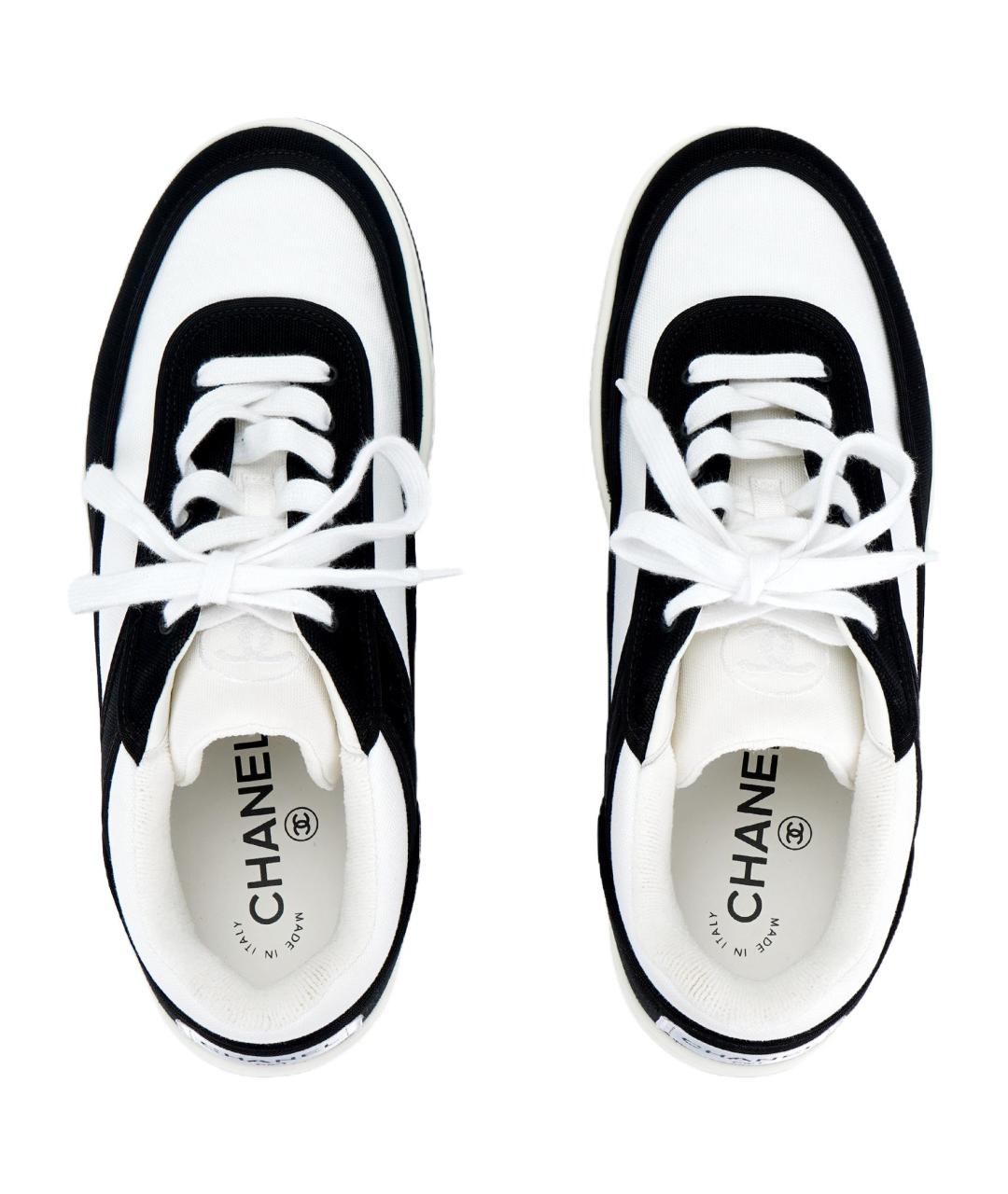 CHANEL Мульти замшевые кроссовки, фото 3