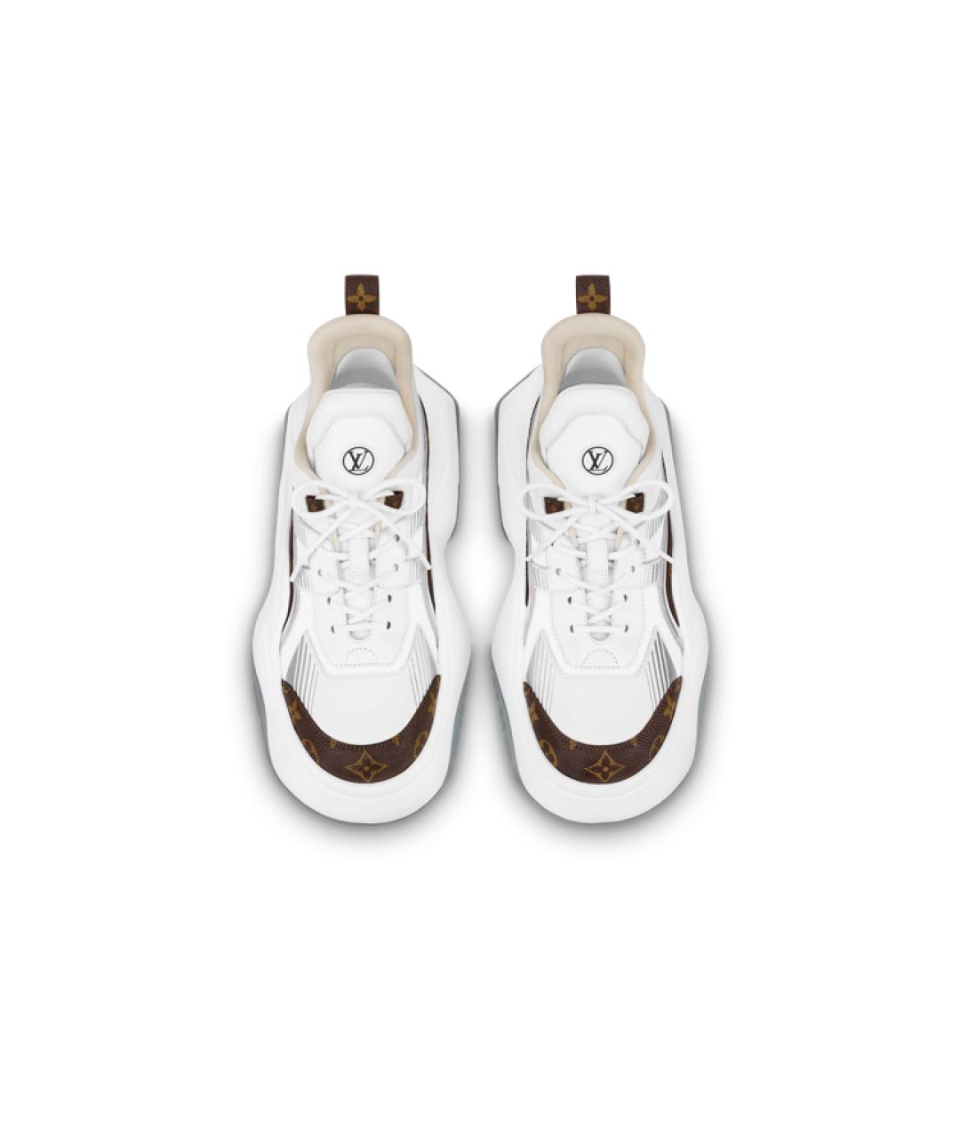 LOUIS VUITTON Белые высокие кроссовки / кеды, фото 5