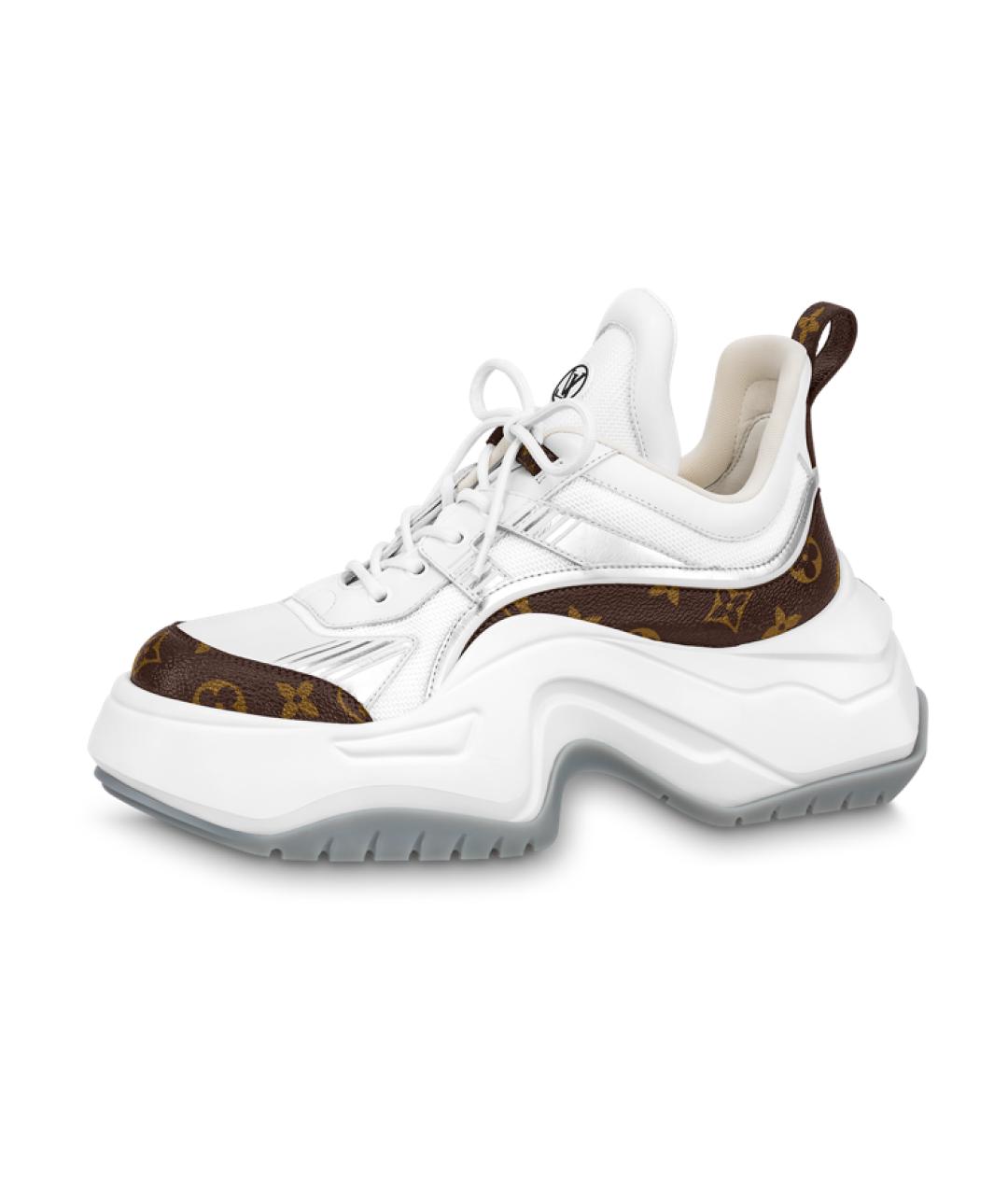 LOUIS VUITTON Белые высокие кроссовки / кеды, фото 2
