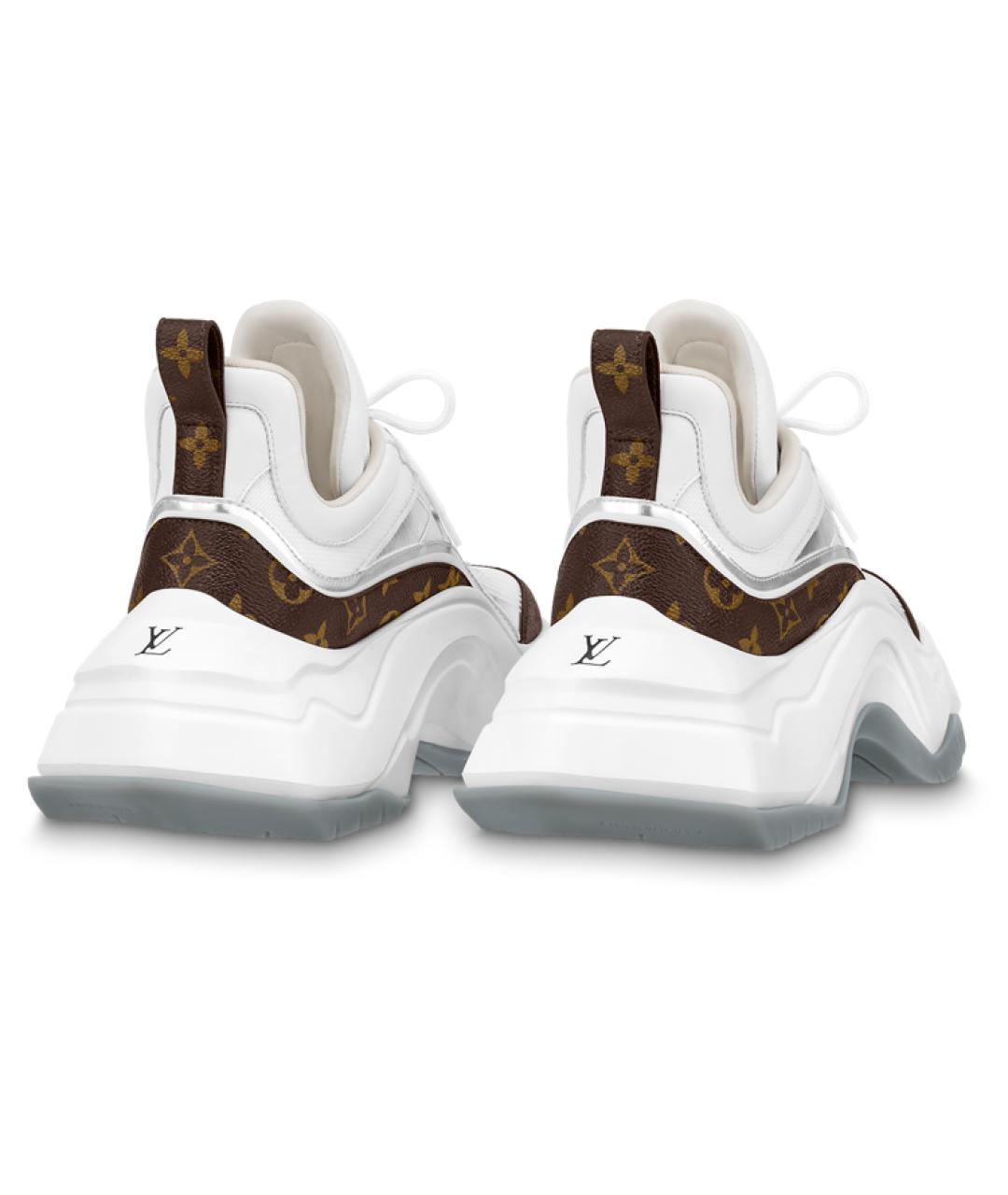 LOUIS VUITTON Белые высокие кроссовки / кеды, фото 4