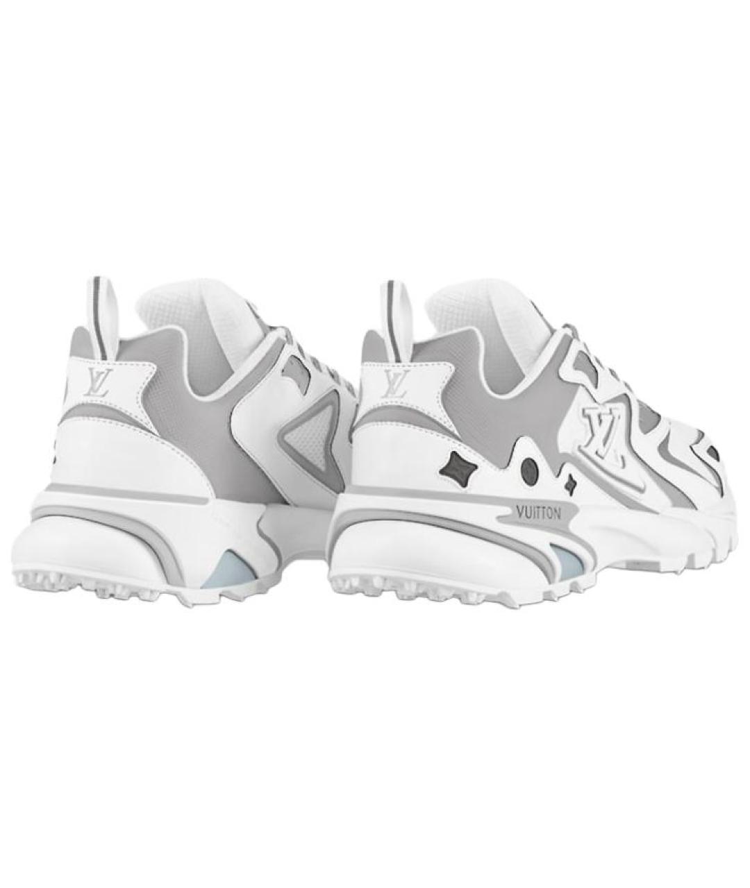 LOUIS VUITTON Белые высокие кроссовки / кеды, фото 3