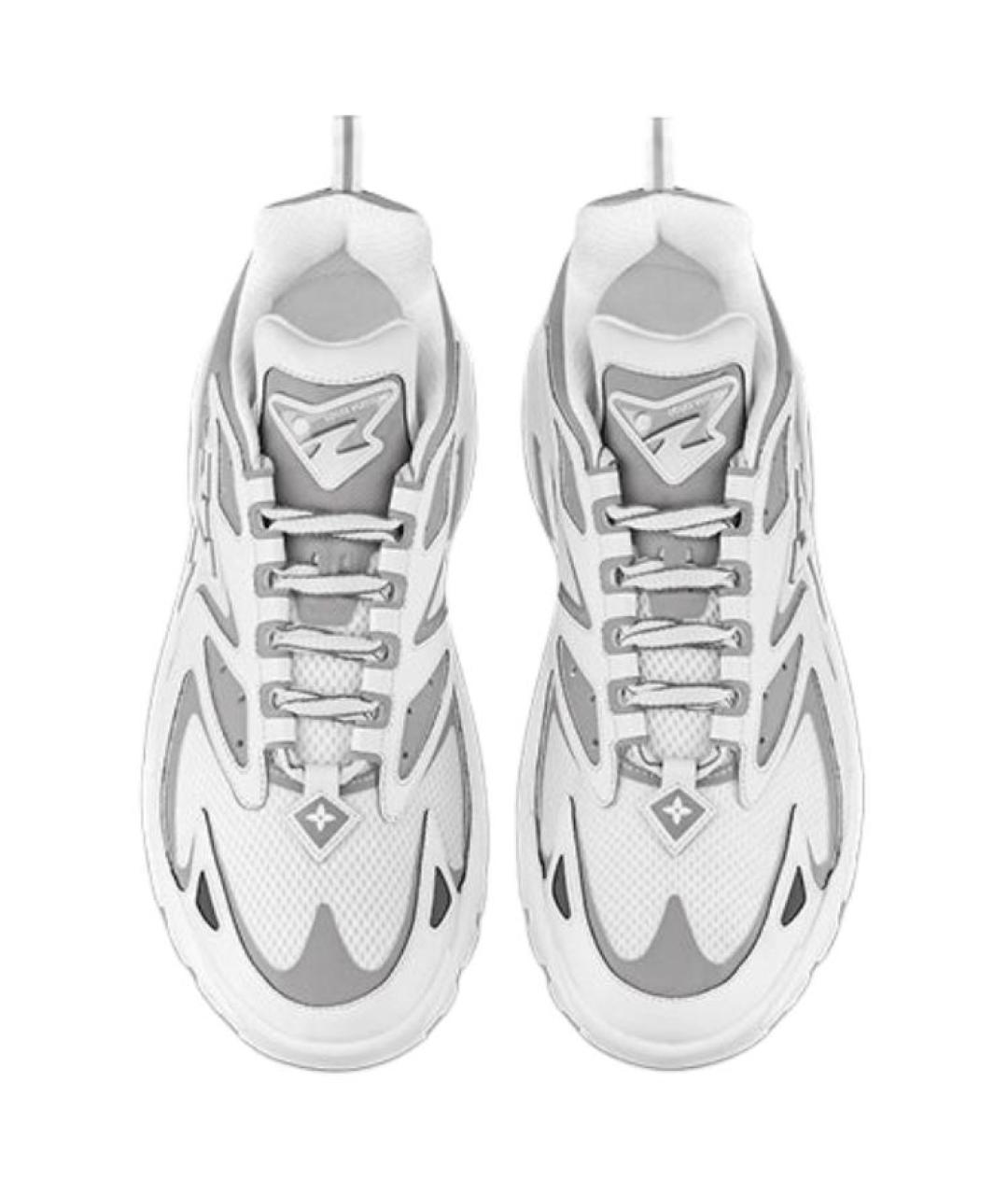 LOUIS VUITTON Белые высокие кроссовки / кеды, фото 4