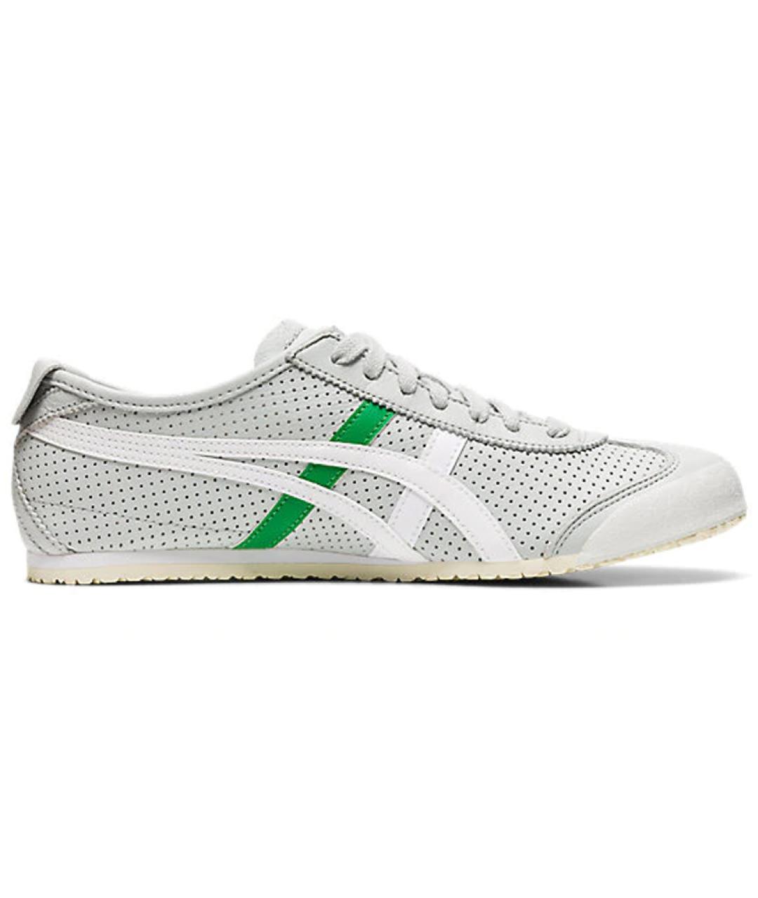 ONITSUKA TIGER Серые кожаные кеды, фото 9