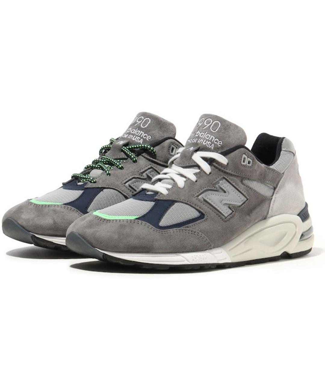 NEW BALANCE Серые замшевые кроссовки, фото 3