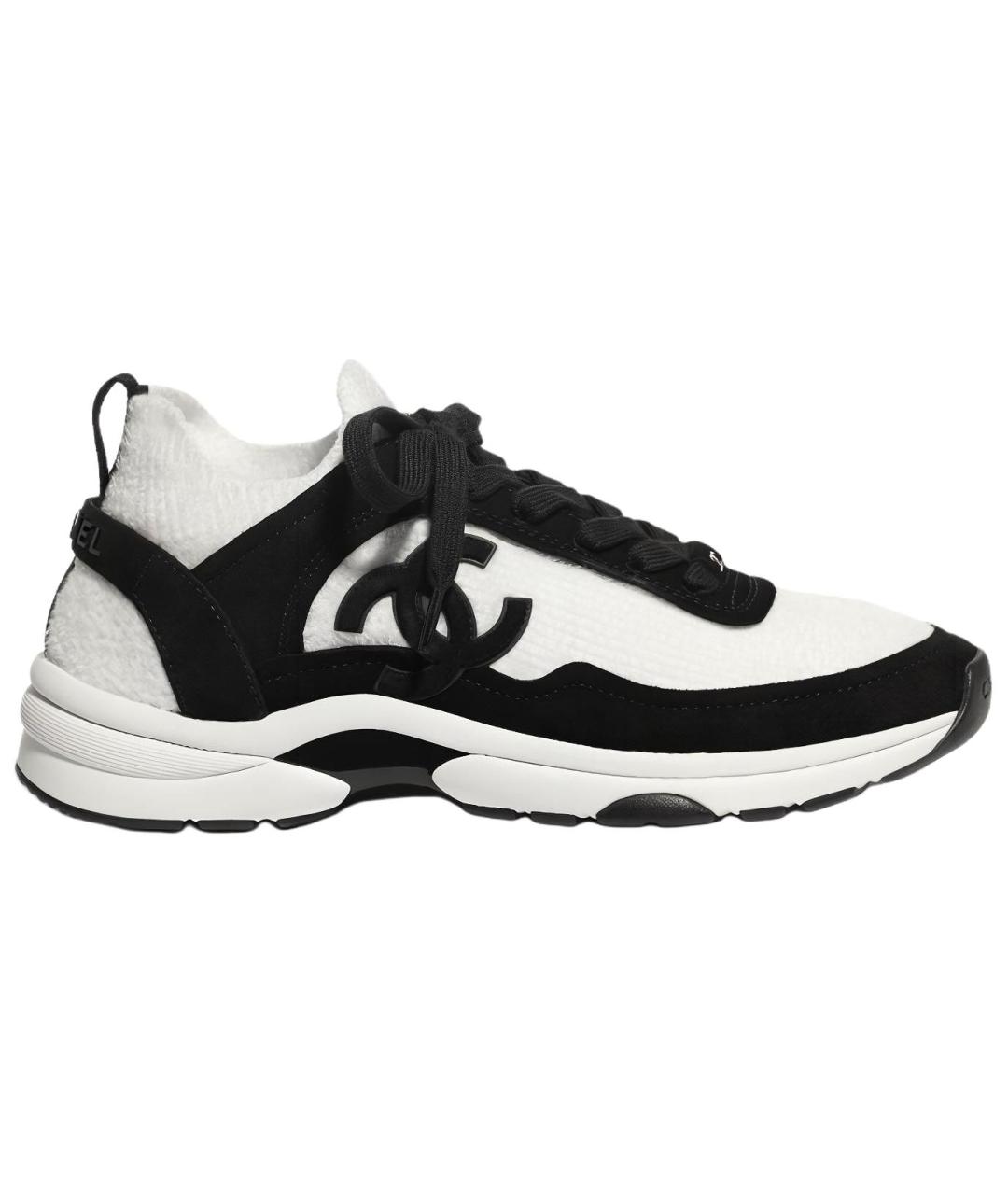 CHANEL Мульти кожаные кроссовки, фото 4