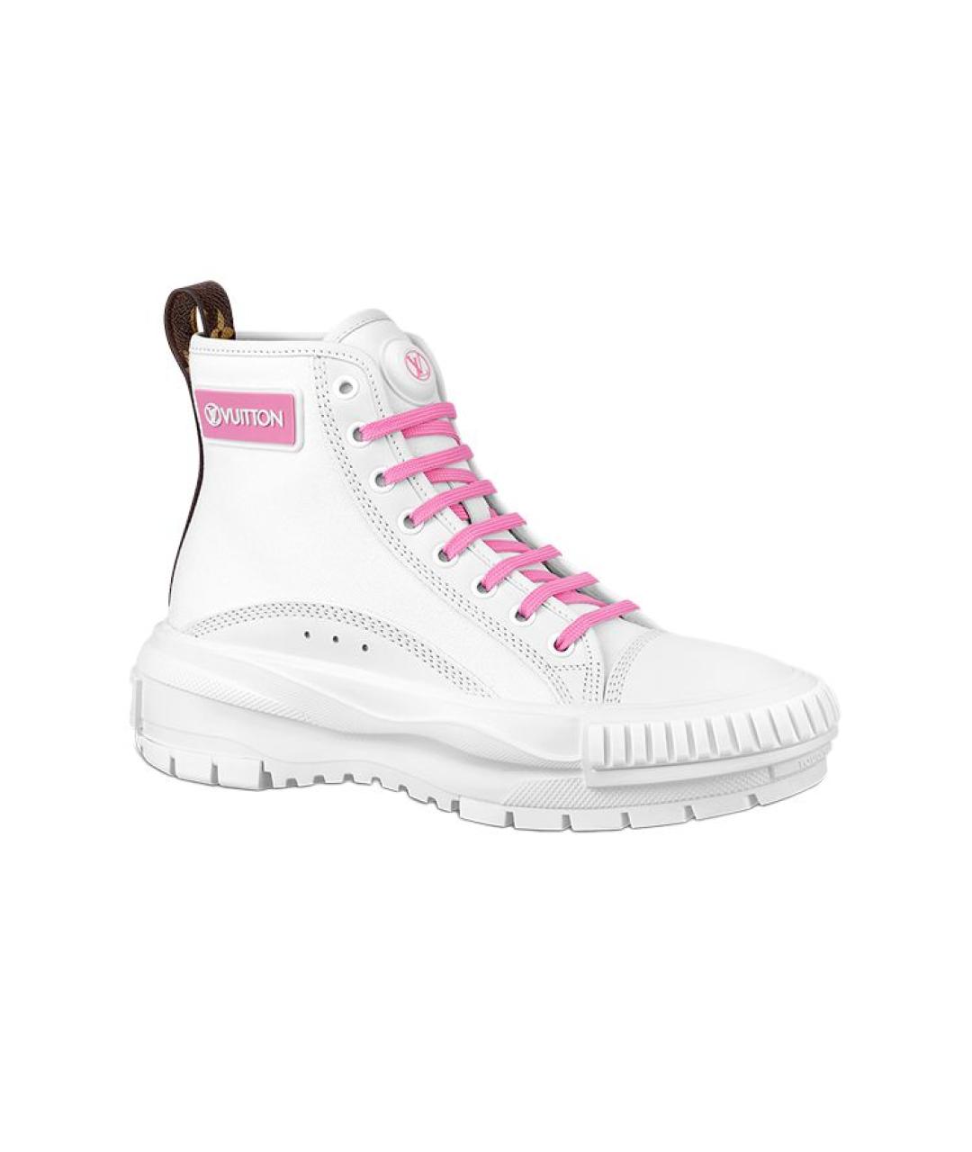 LOUIS VUITTON Белые кеды, фото 6