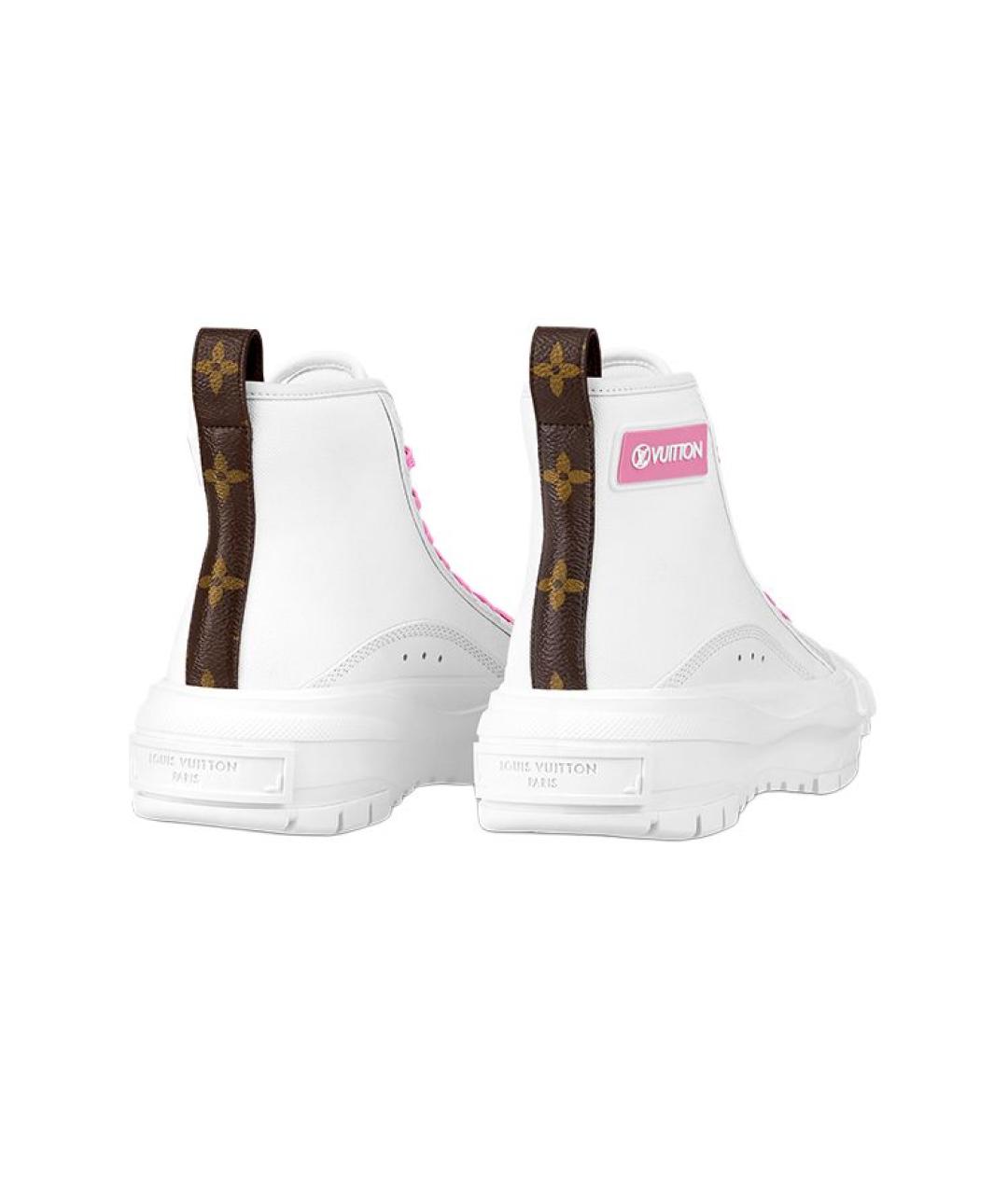 LOUIS VUITTON Белые кеды, фото 5