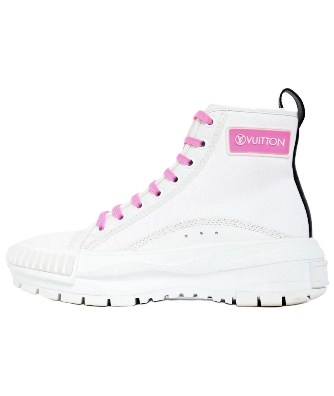 LOUIS VUITTON Белые кеды, фото 2