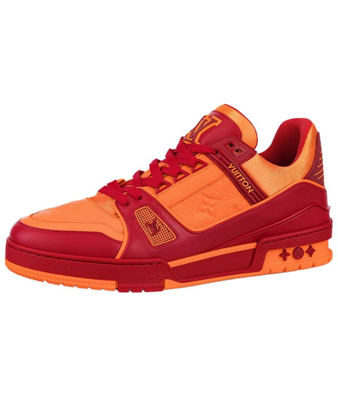 LOUIS VUITTON Мульти кожаные высокие кроссовки / кеды, фото 2