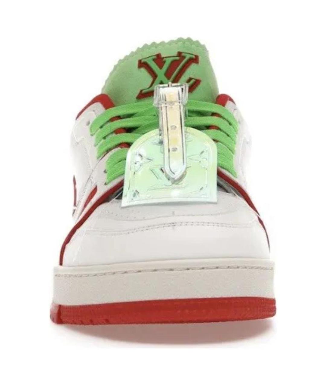 LOUIS VUITTON Мульти кожаные низкие кроссовки / кеды, фото 3