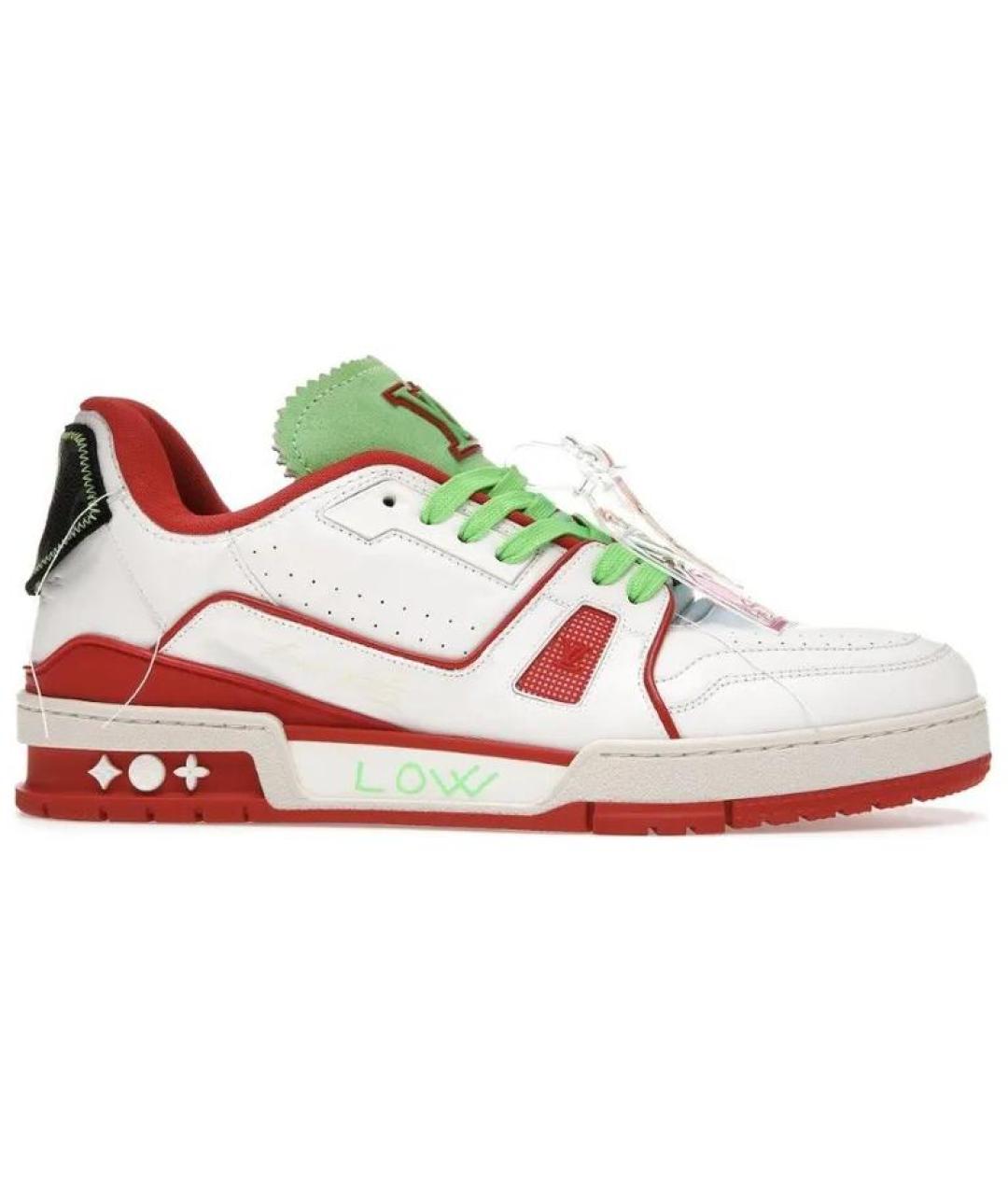 LOUIS VUITTON Мульти кожаные низкие кроссовки / кеды, фото 5