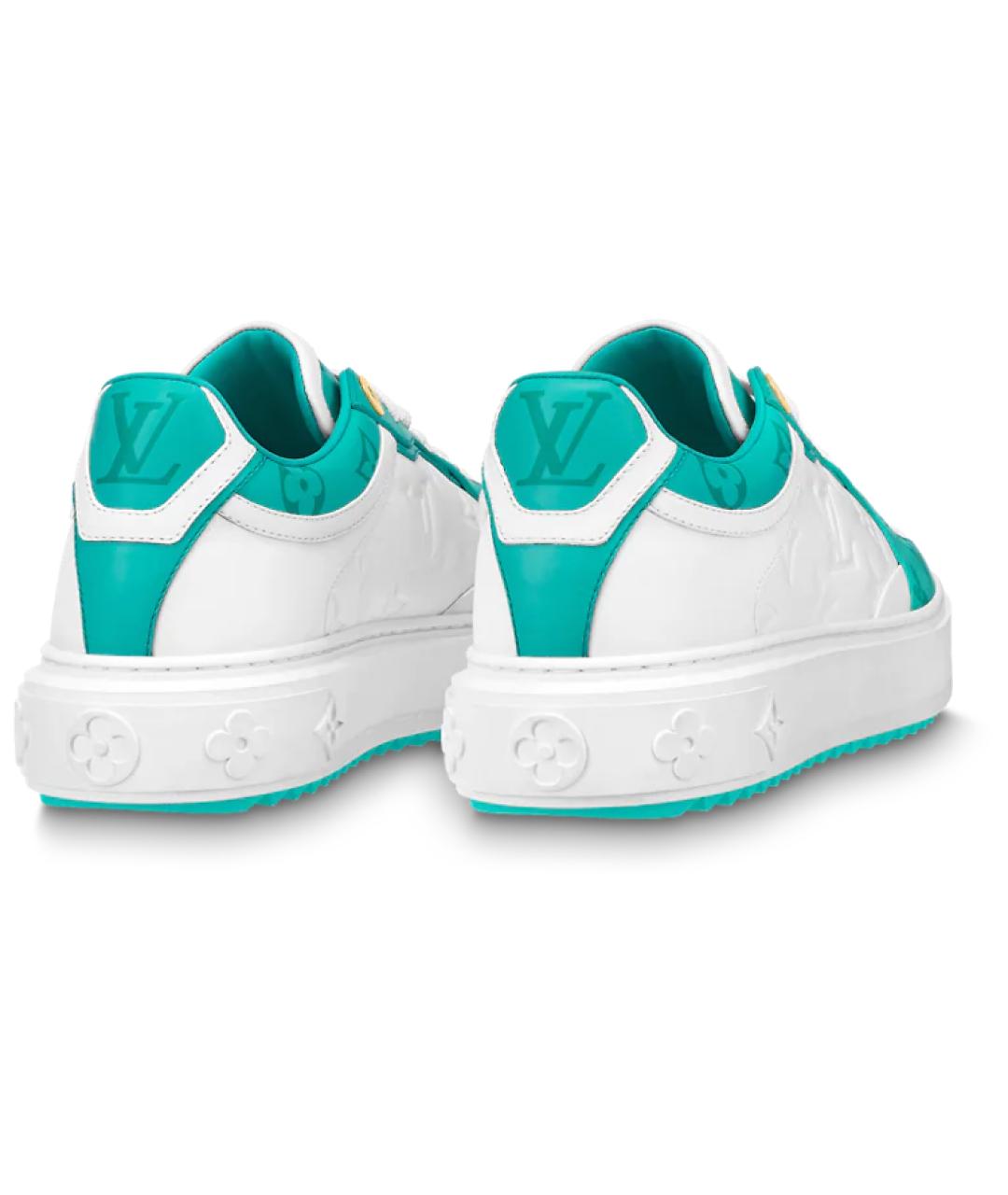 LOUIS VUITTON Мульти кожаные кеды, фото 5