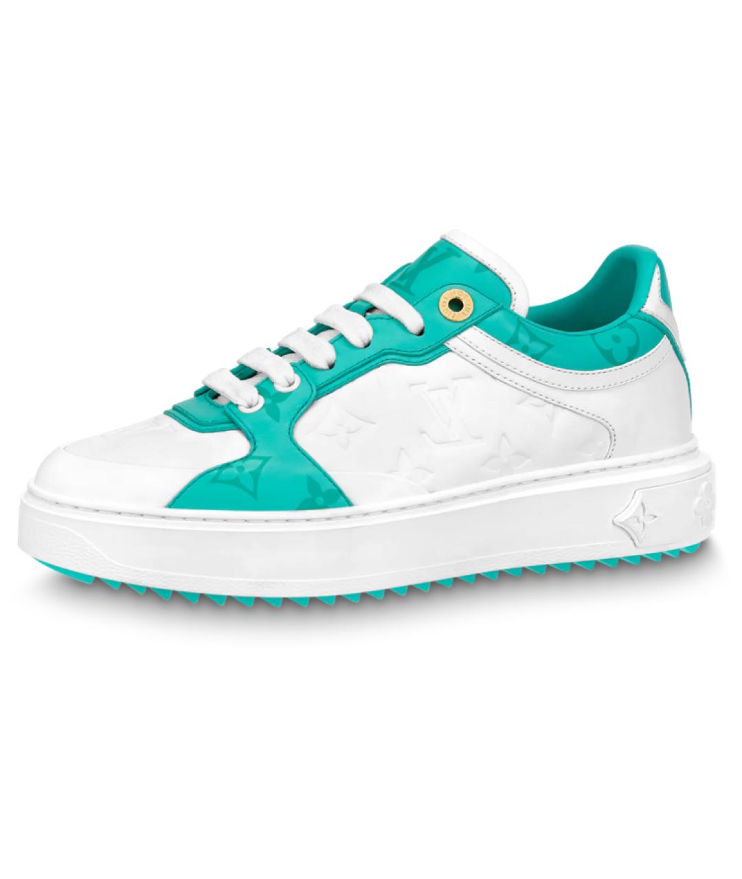 LOUIS VUITTON Мульти кожаные кеды, фото 6