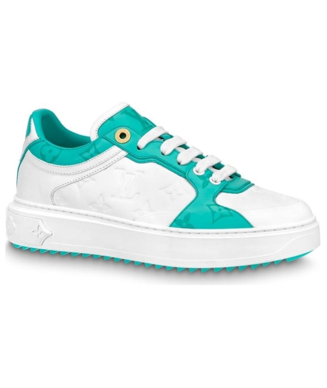 LOUIS VUITTON Мульти кожаные кеды, фото 2