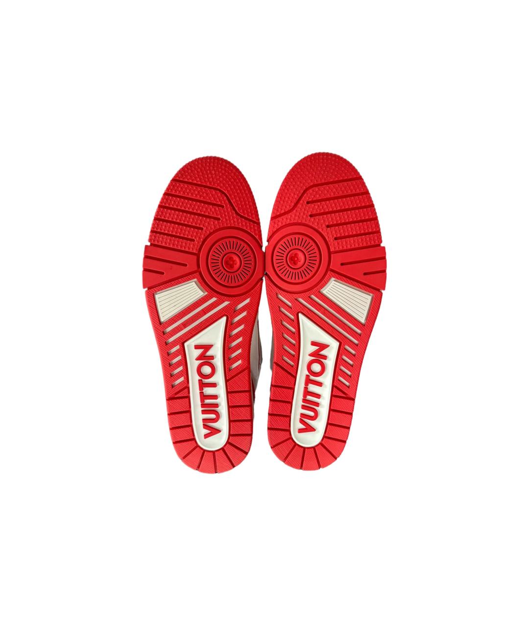 LOUIS VUITTON Мульти кожаные низкие кроссовки / кеды, фото 5