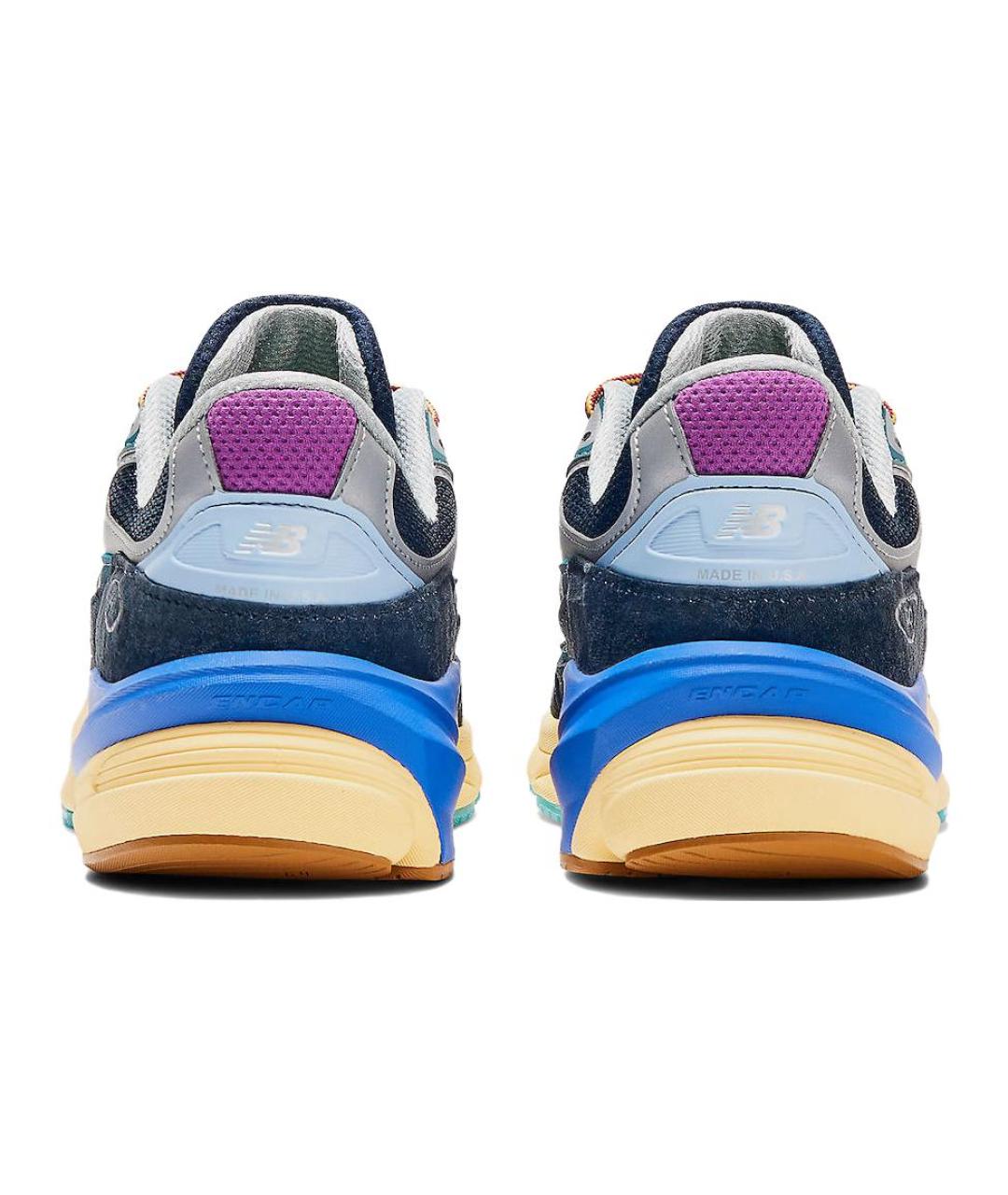 NEW BALANCE Мульти замшевые кроссовки, фото 4