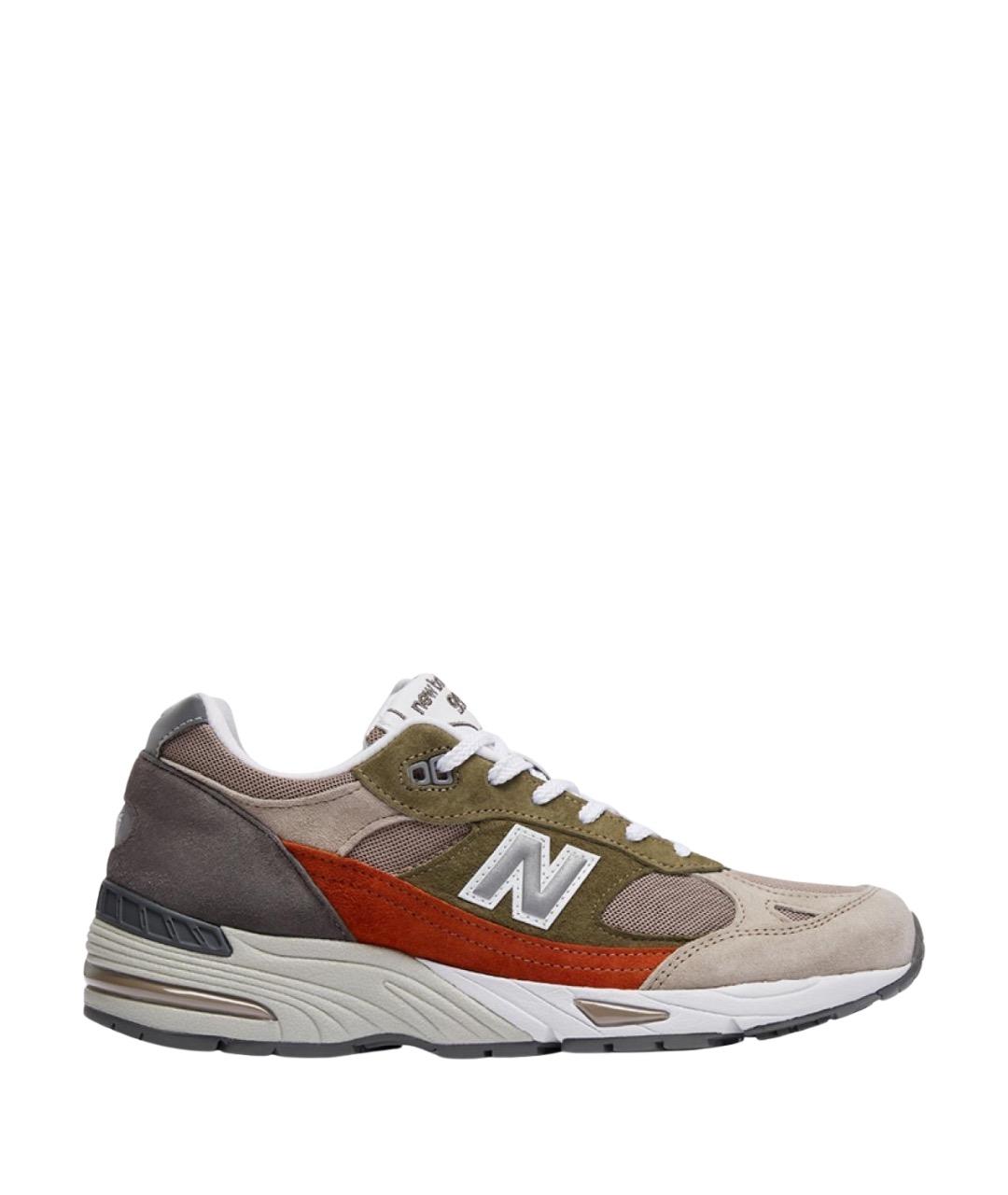 NEW BALANCE Мульти замшевые высокие кроссовки / кеды, фото 1