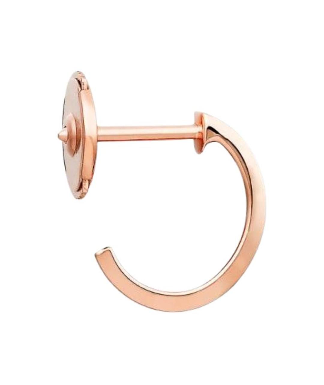 CARTIER Розовые серьги из розового золота, фото 2