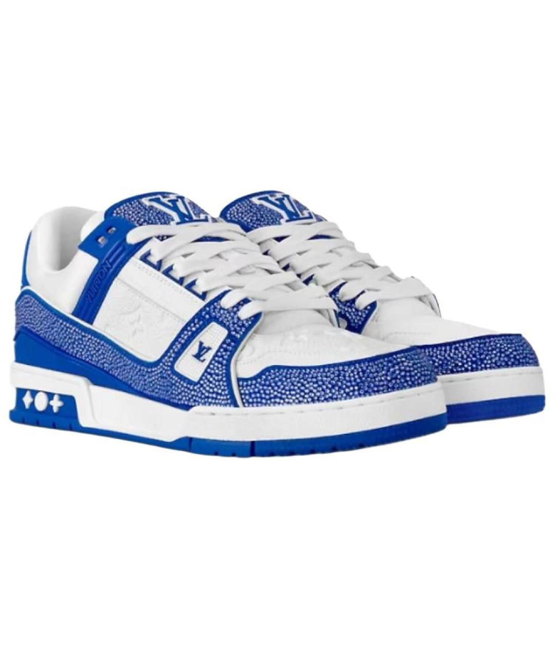 LOUIS VUITTON Мульти кожаные низкие кроссовки / кеды, фото 3