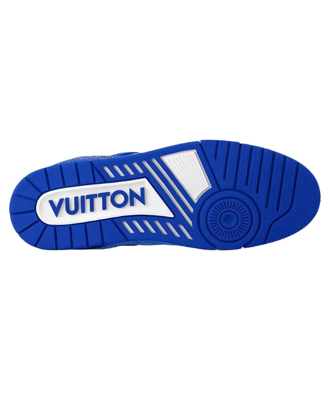 LOUIS VUITTON Мульти кожаные низкие кроссовки / кеды, фото 5
