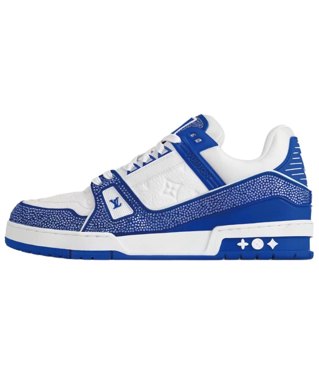 LOUIS VUITTON Мульти кожаные низкие кроссовки / кеды, фото 2