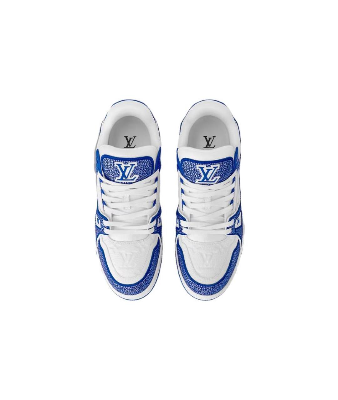 LOUIS VUITTON Мульти кожаные низкие кроссовки / кеды, фото 4