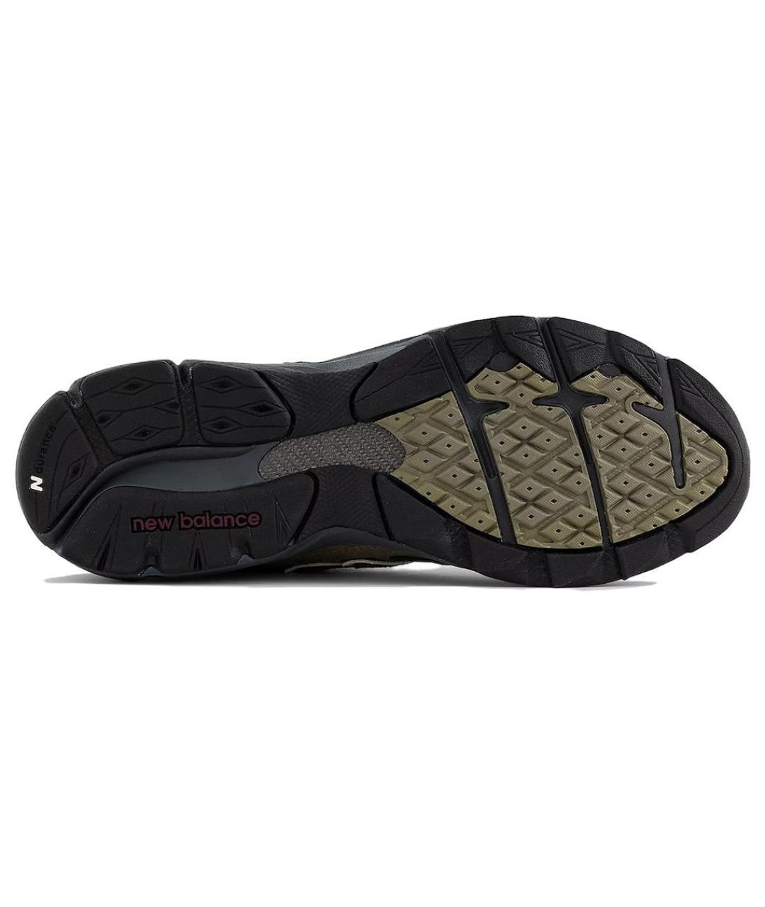 NEW BALANCE Хаки замшевые кроссовки, фото 6