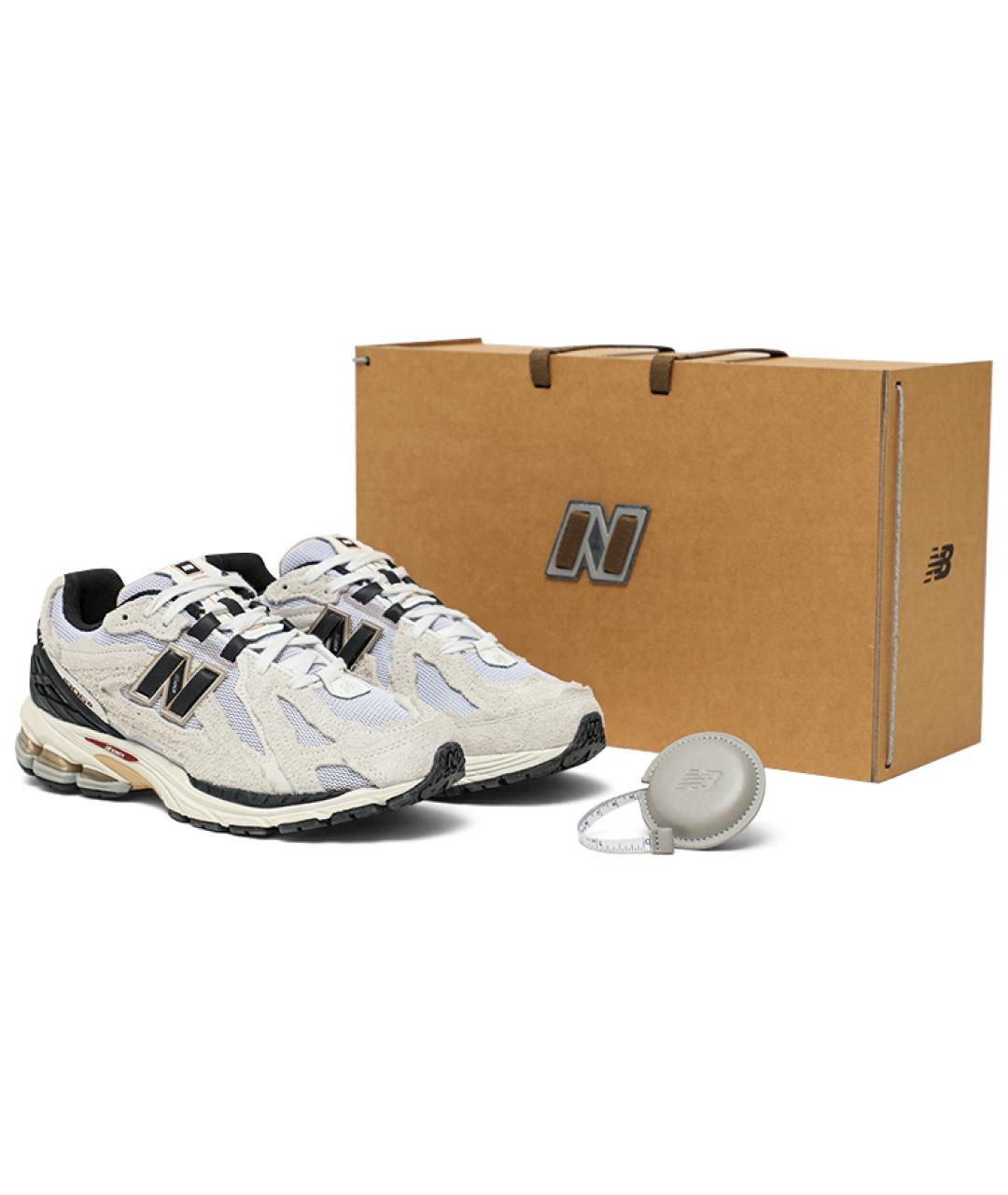 NEW BALANCE Серые замшевые кроссовки, фото 6