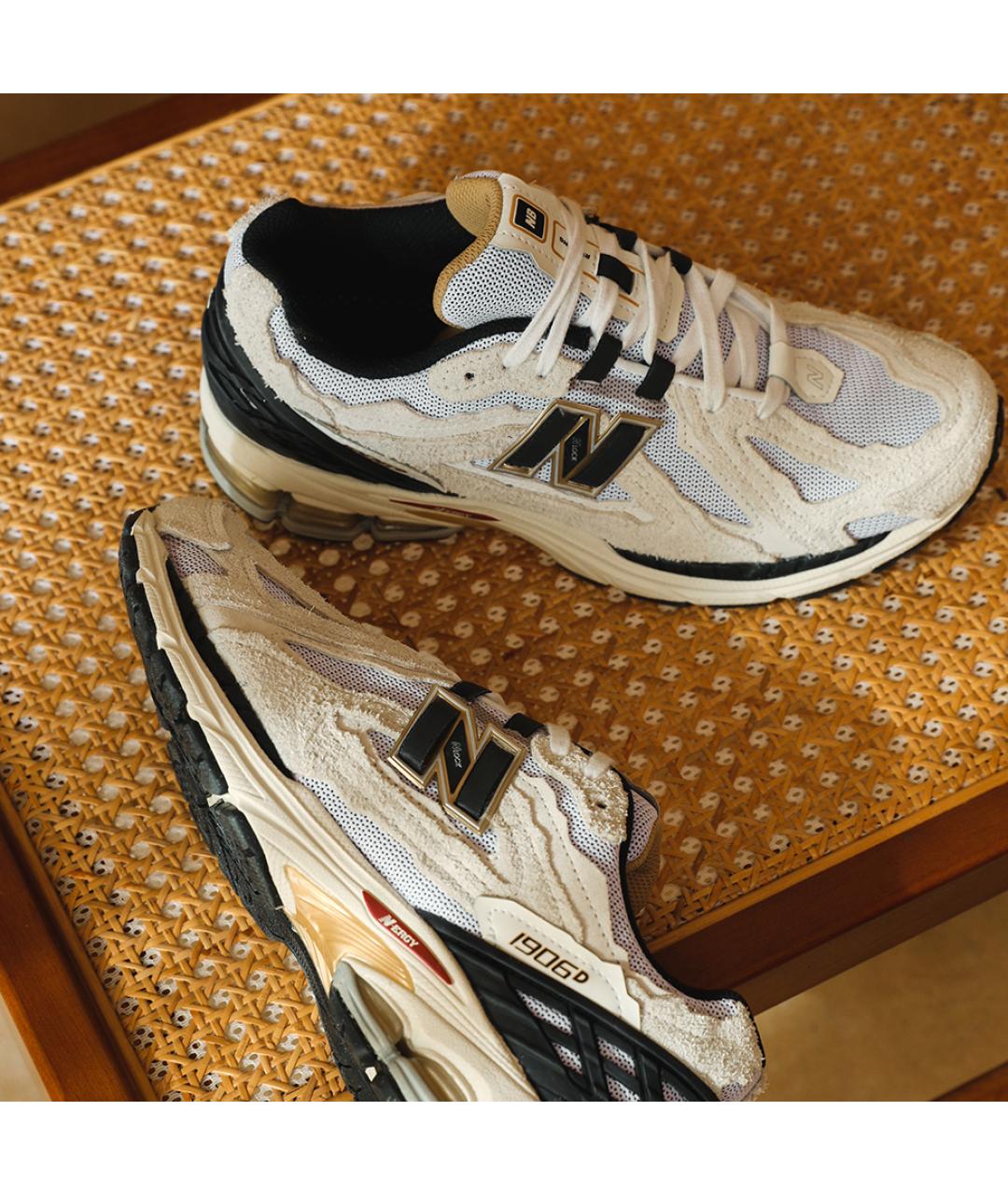 NEW BALANCE Серые замшевые кроссовки, фото 7