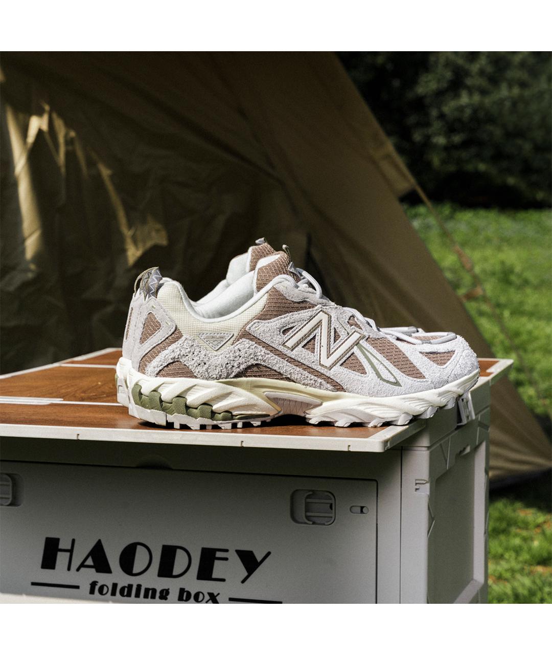 NEW BALANCE Серые замшевые кроссовки, фото 7